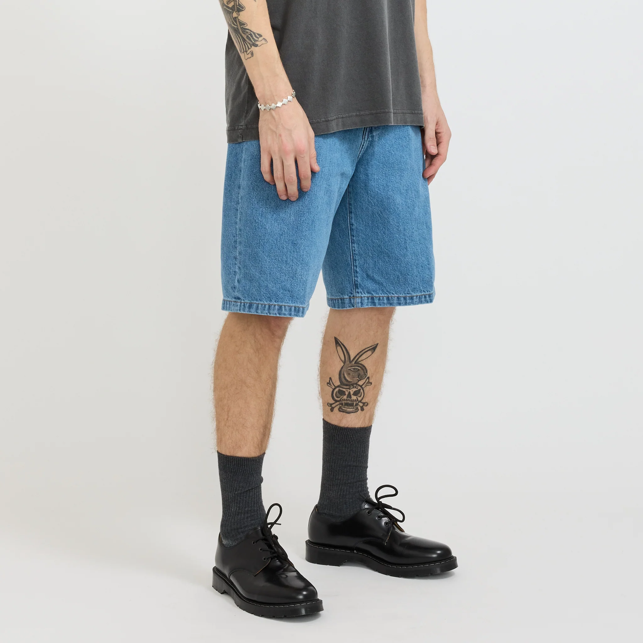 Landon Short Blue Heavy Stone Washed - Image 3
