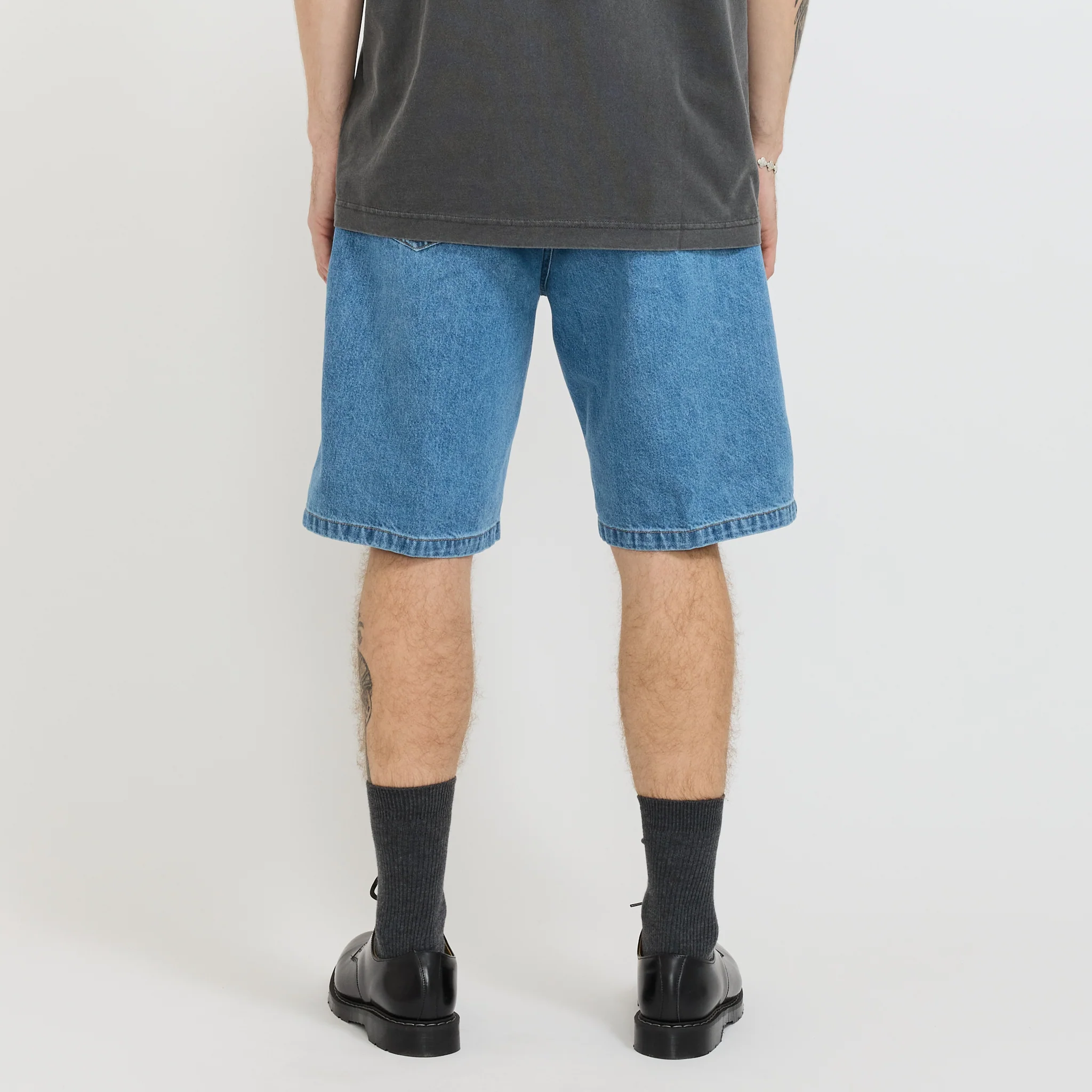 Landon Short Blue Heavy Stone Washed - Image 4