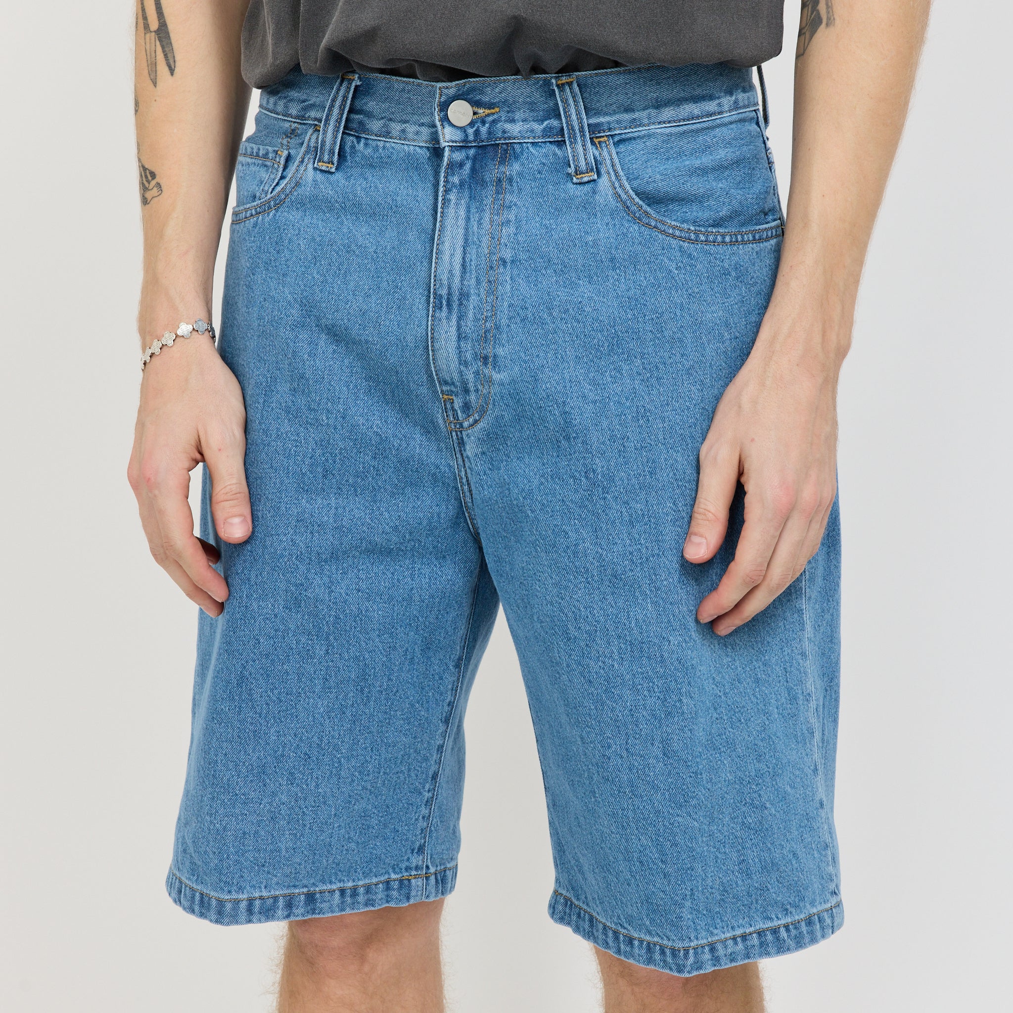 Landon Short Blue Heavy Stone Washed - Image 5