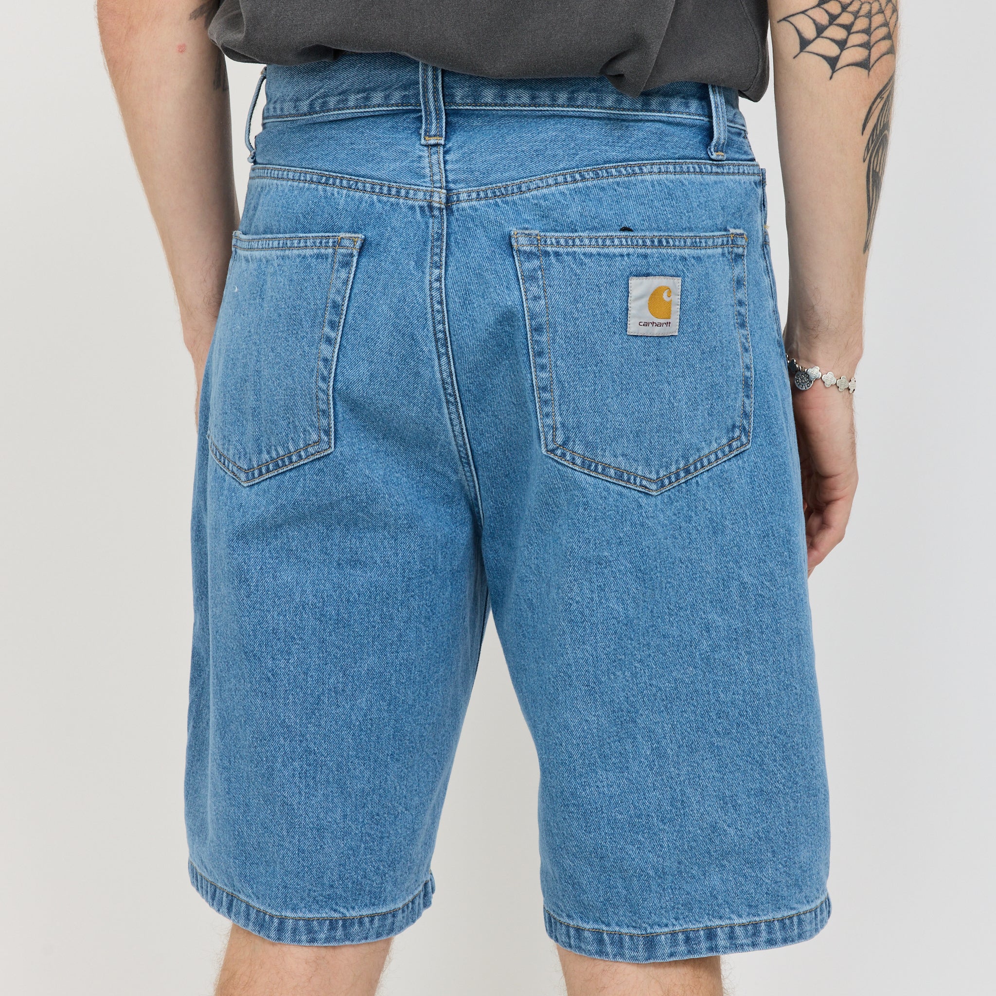 Landon Short Blue Heavy Stone Washed - Image 6