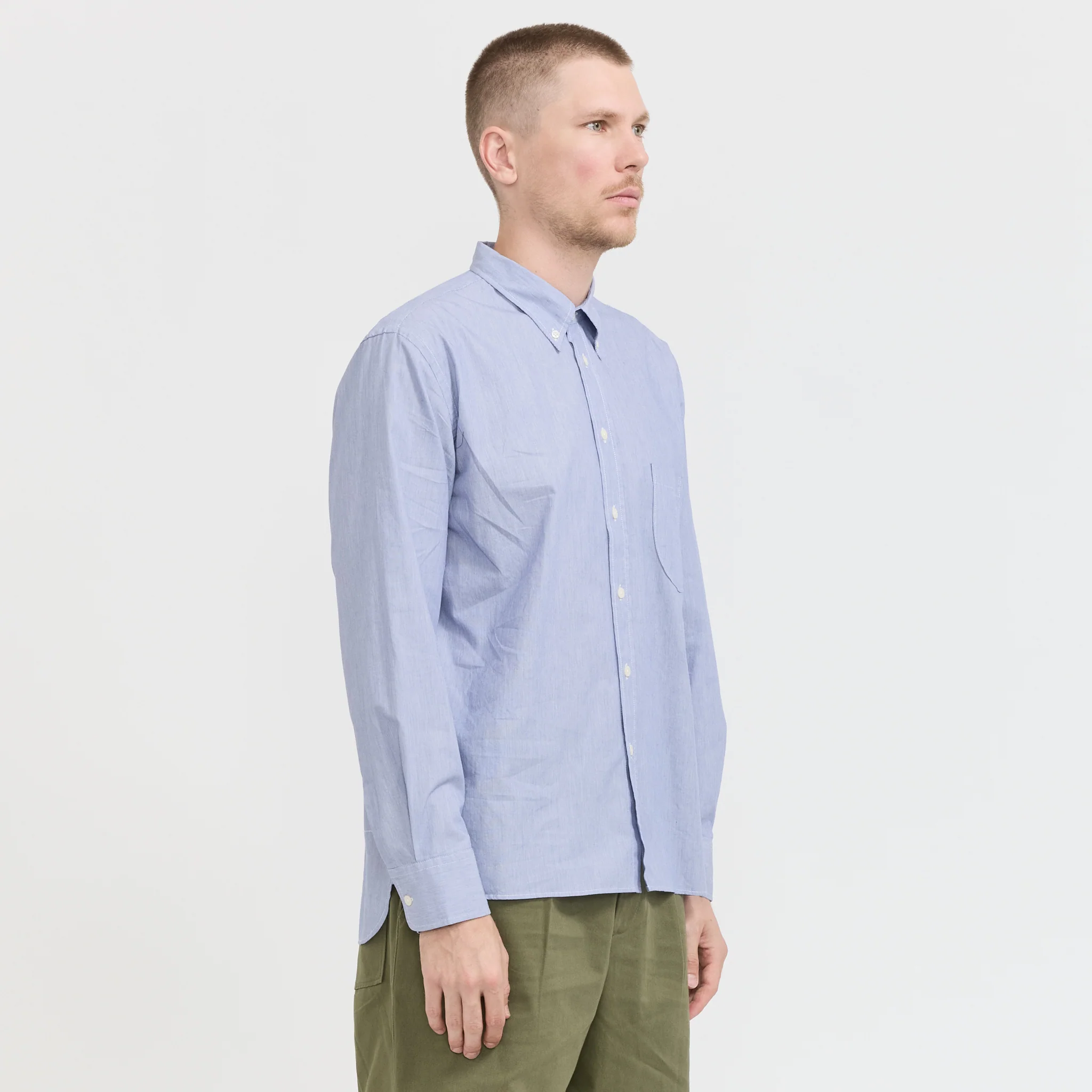 Lazy Day Shirt Classic Stripe Blue - Image 3