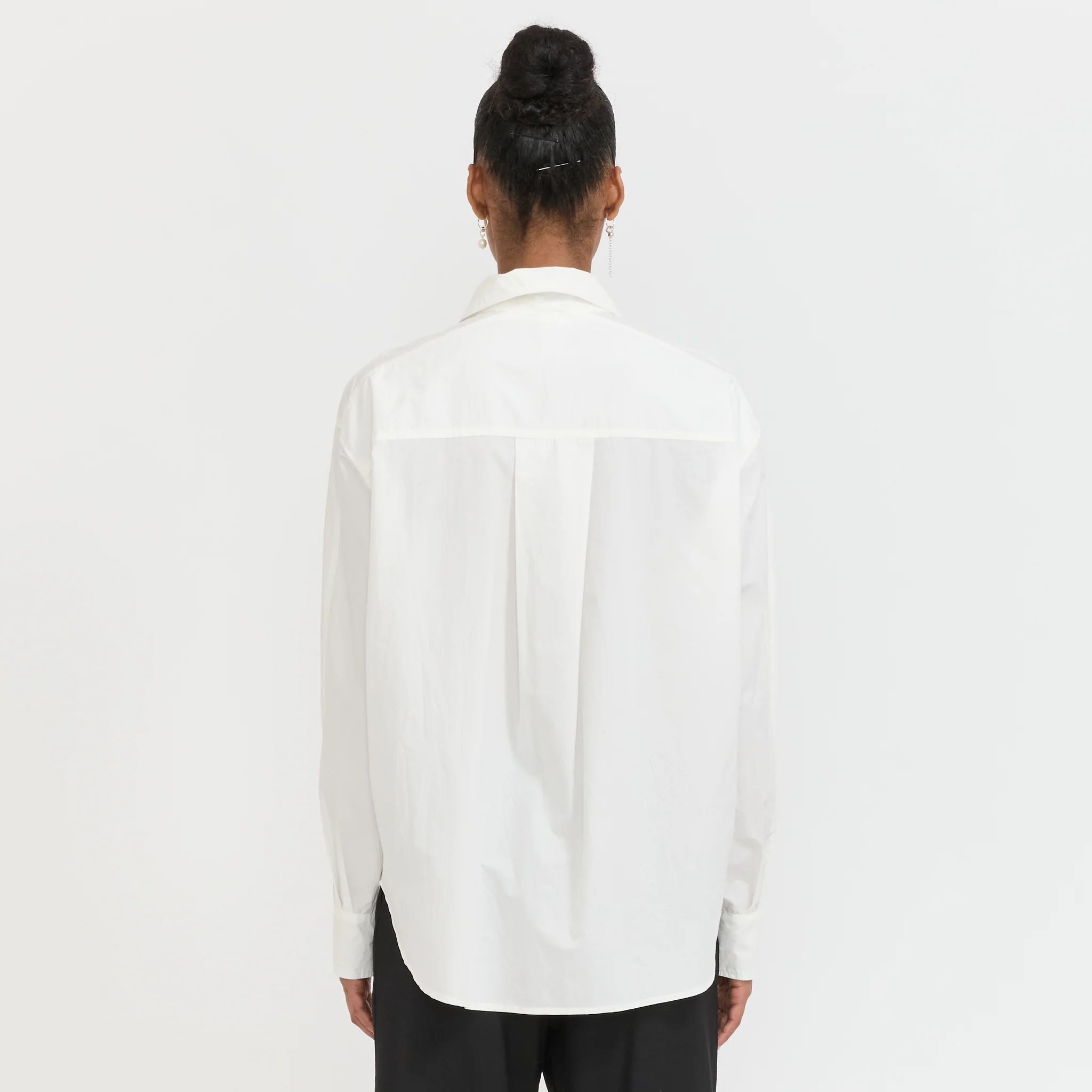 Lenoa Panel Shirt Bright White - Image 4