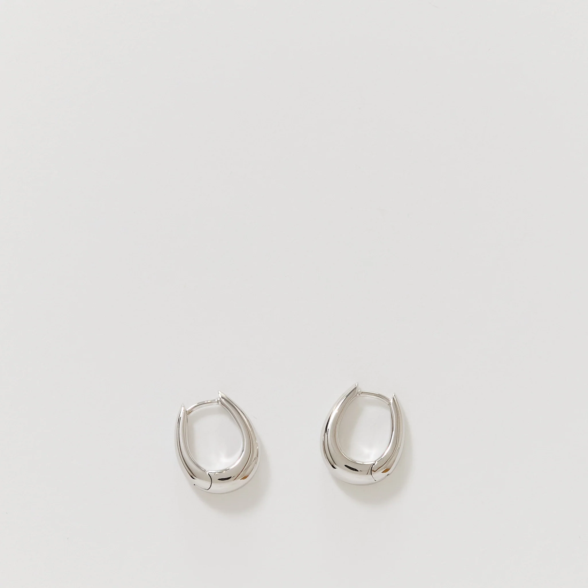 Liz Hoops Silver - Image 2