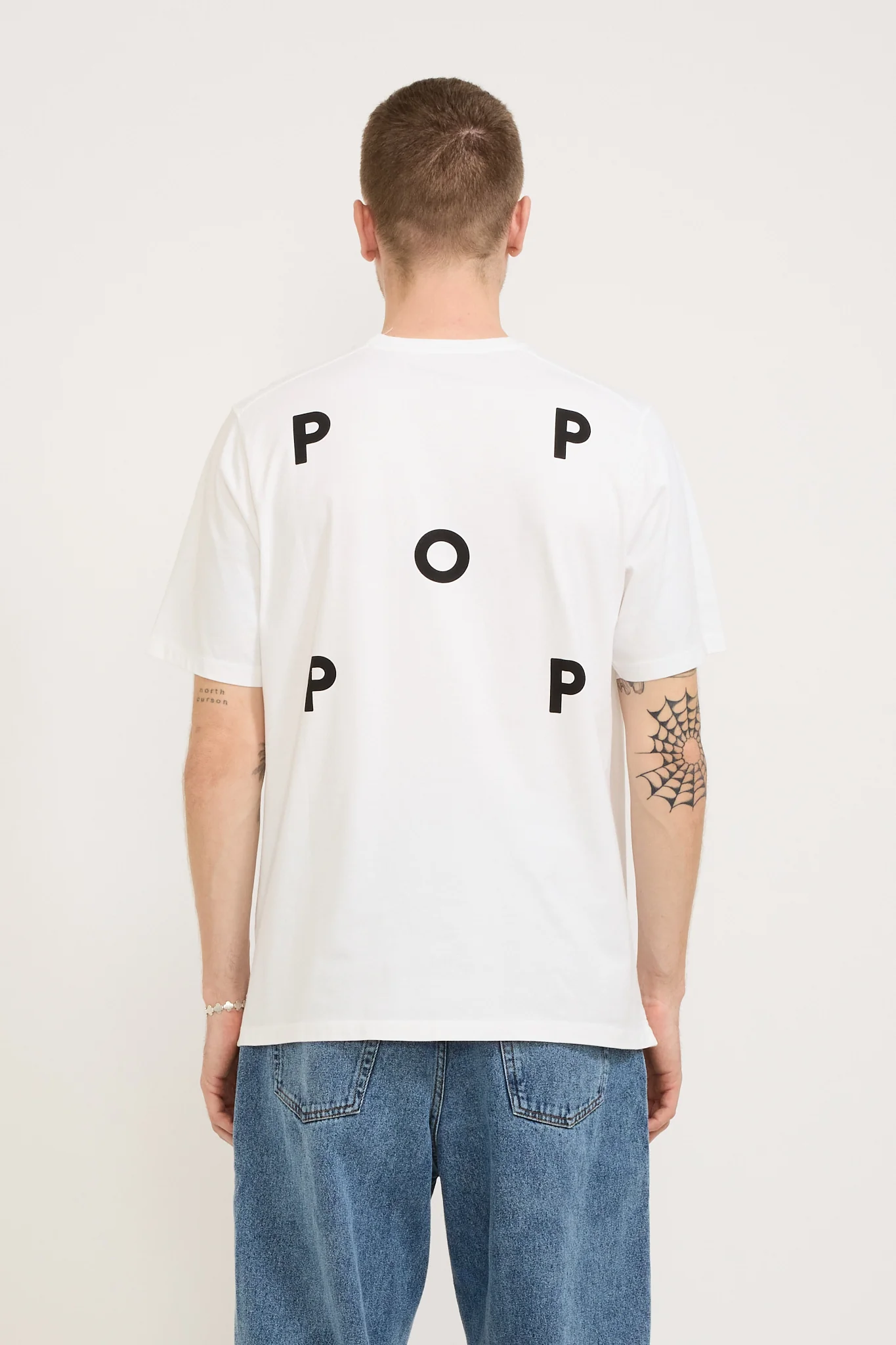 Logo T-Shirt White/Black - Image 2