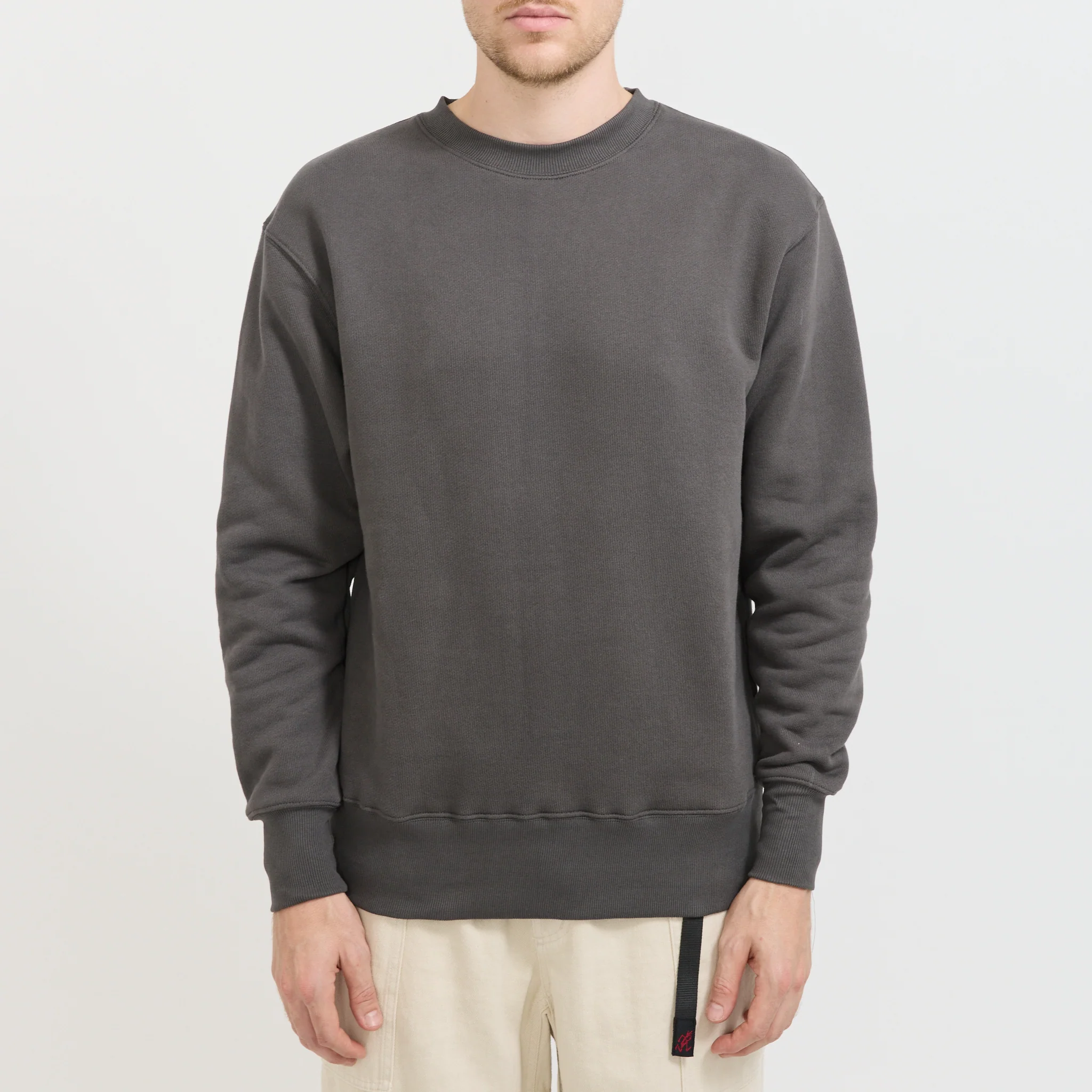 Loopback Crewneck Washed Black - Image 5