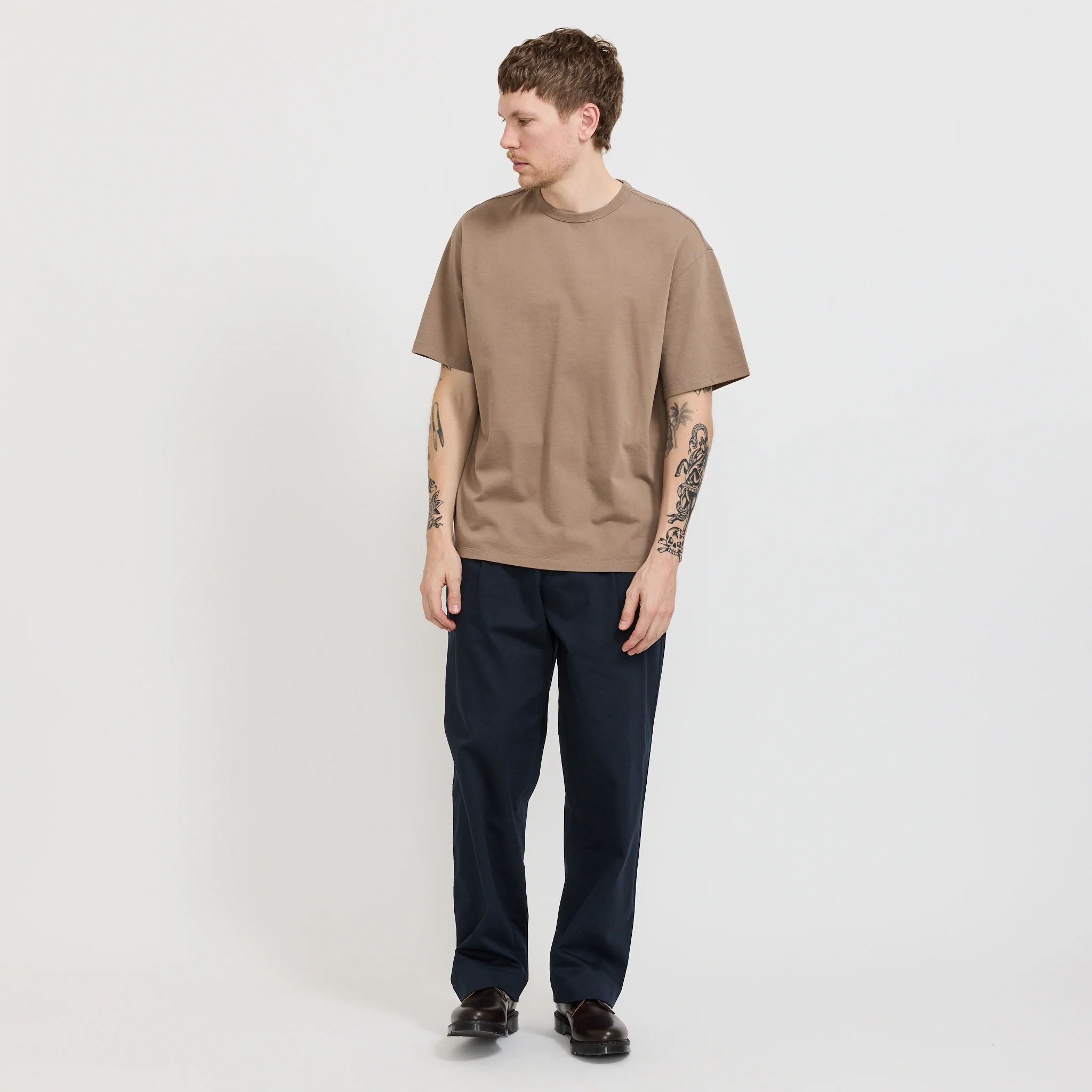 Loose Fit T-Shirt Fossil - Image 2