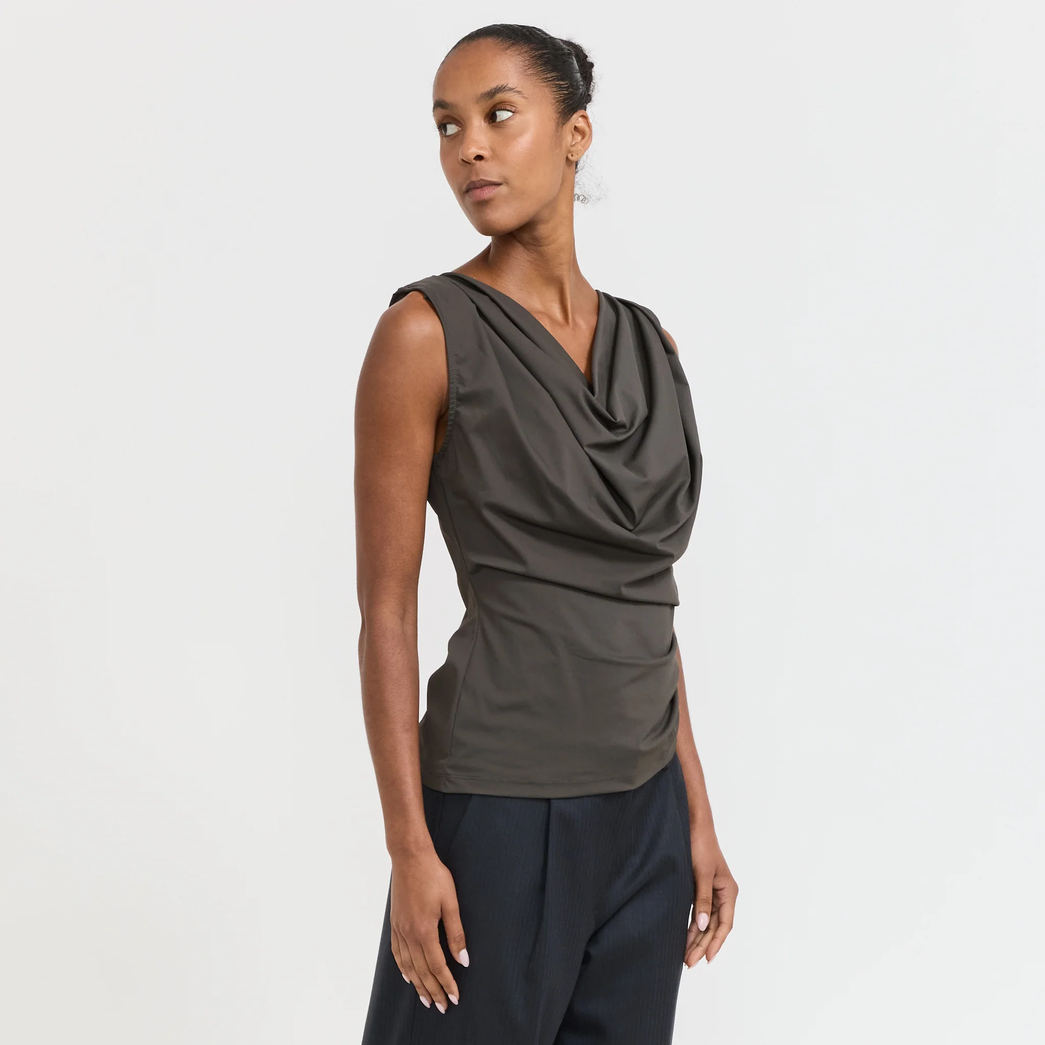 Lori Knit Top Slate Grey - Image 3