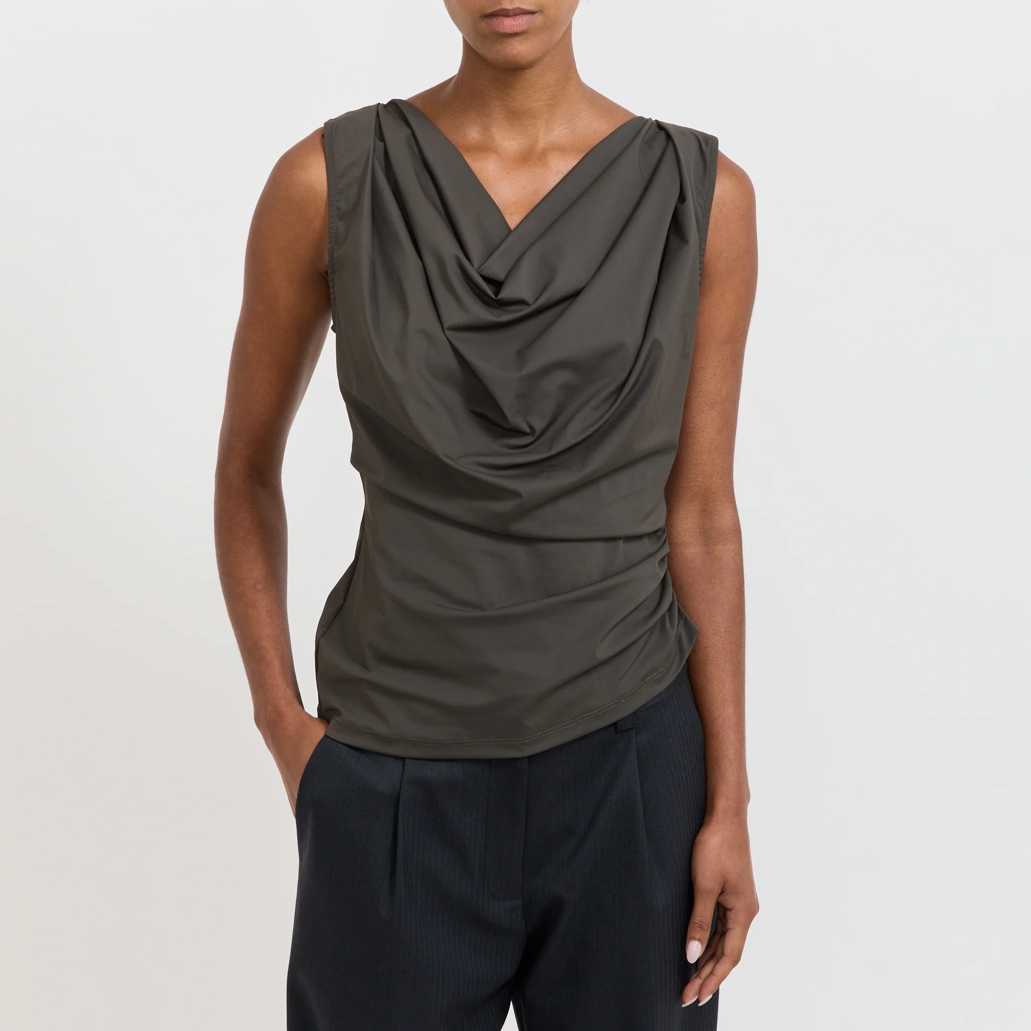 Lori Knit Top Slate Grey - Image 5