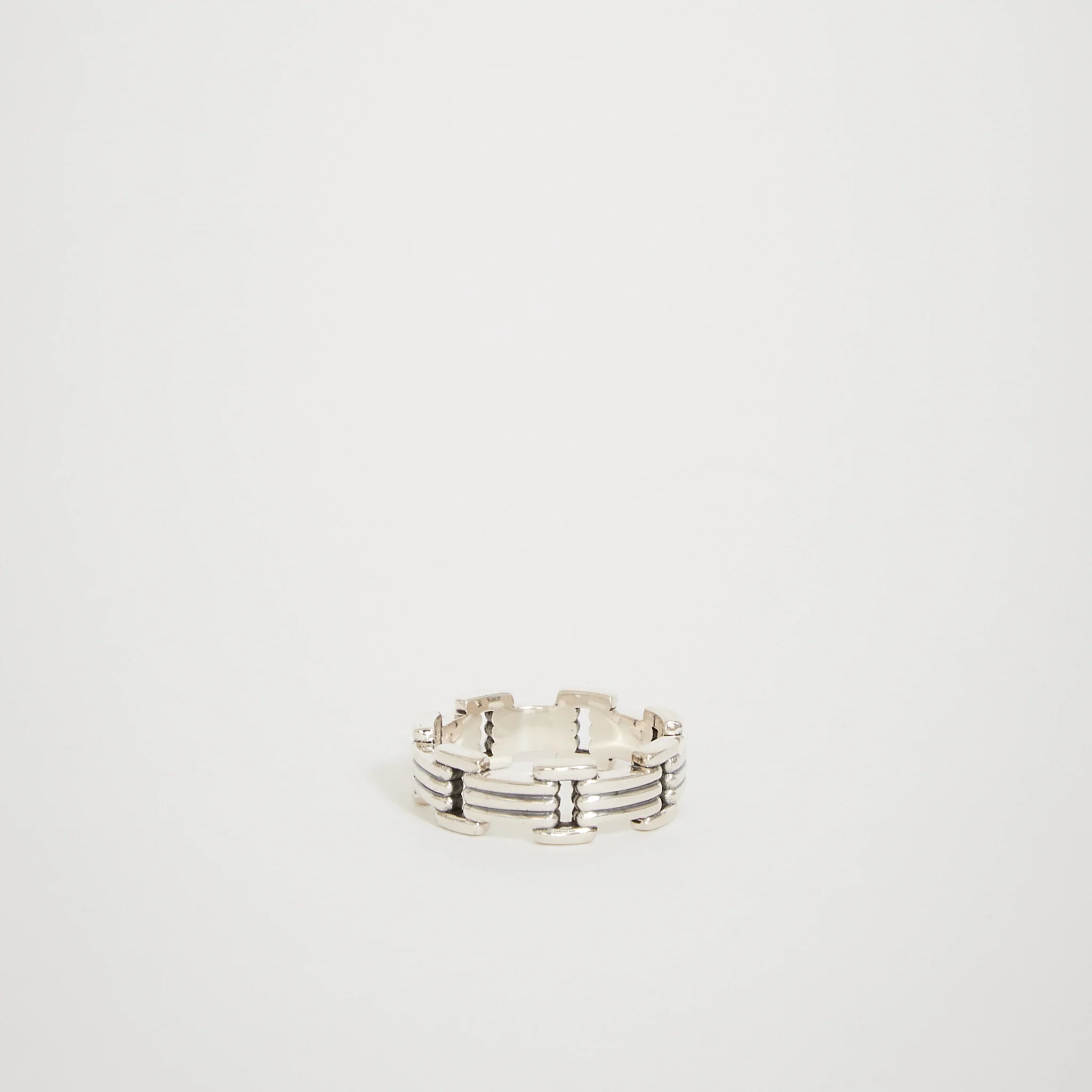 Lui Link Ring Silver - Image 2