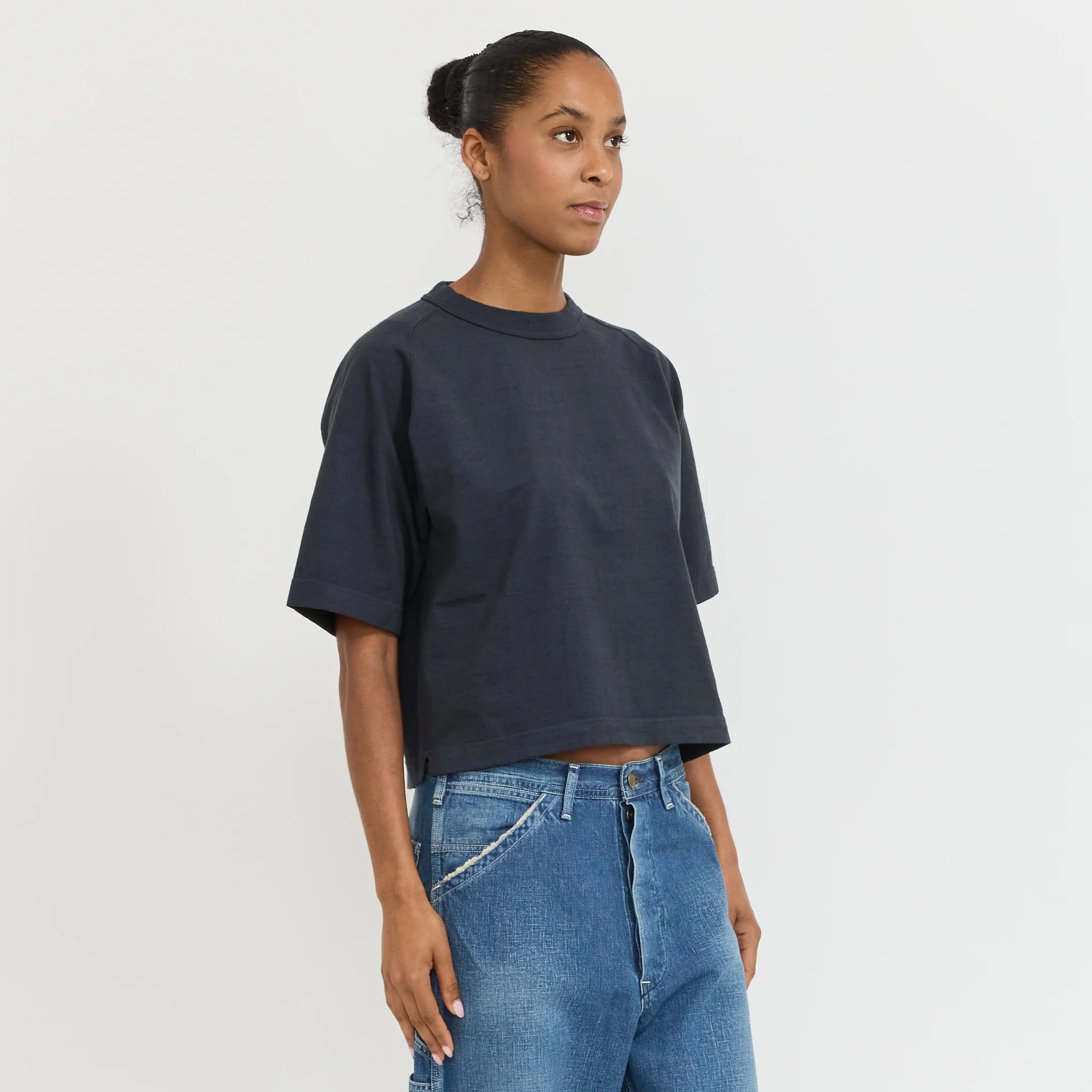 Mahuna SS T-Shirt Blue Graphite - Image 3