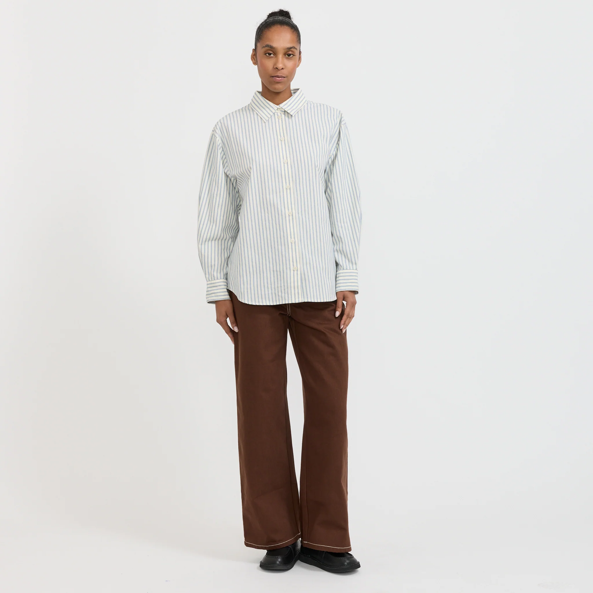 Maker Shirt Ticking Stripe - Image 2
