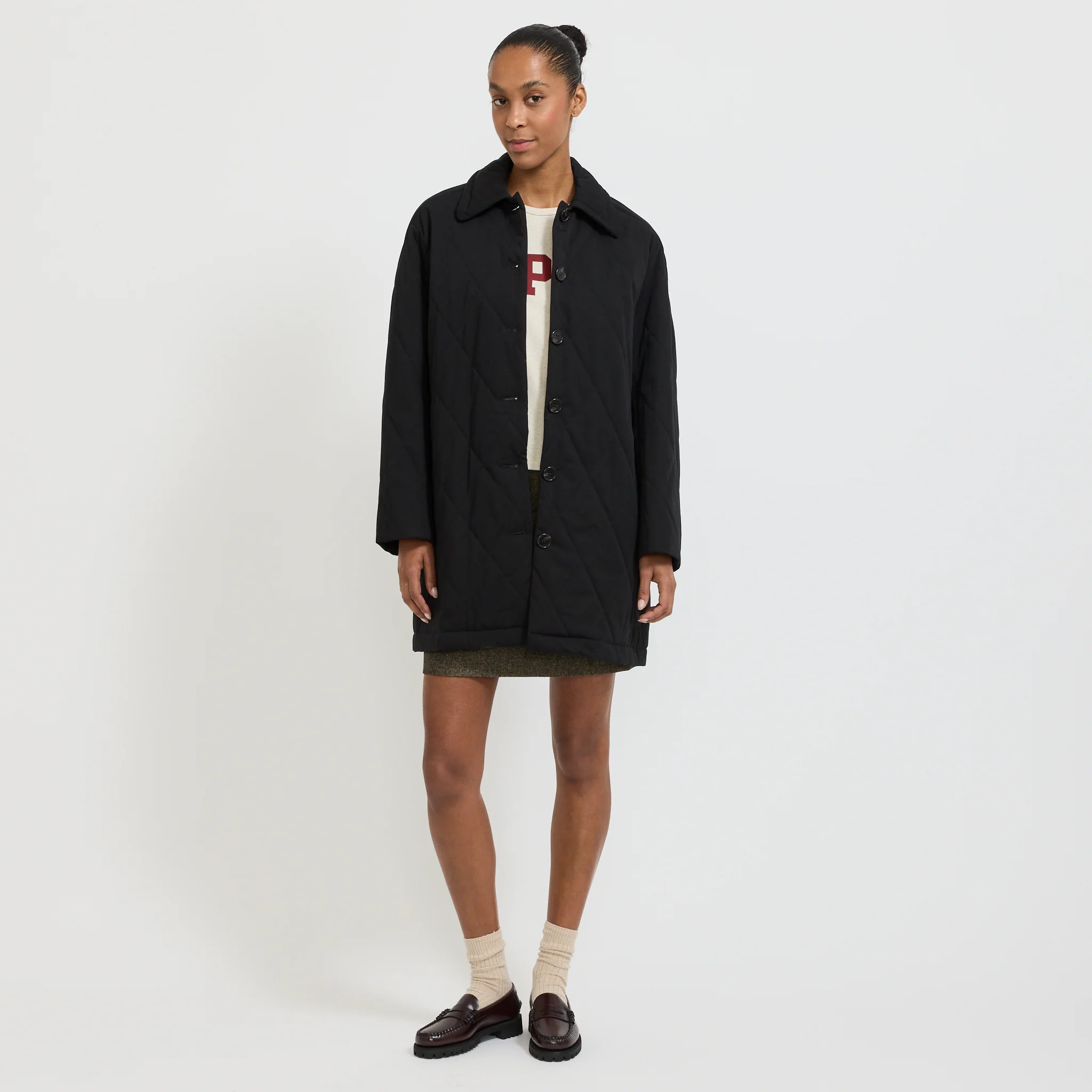 Malia Coat Black - Image 2