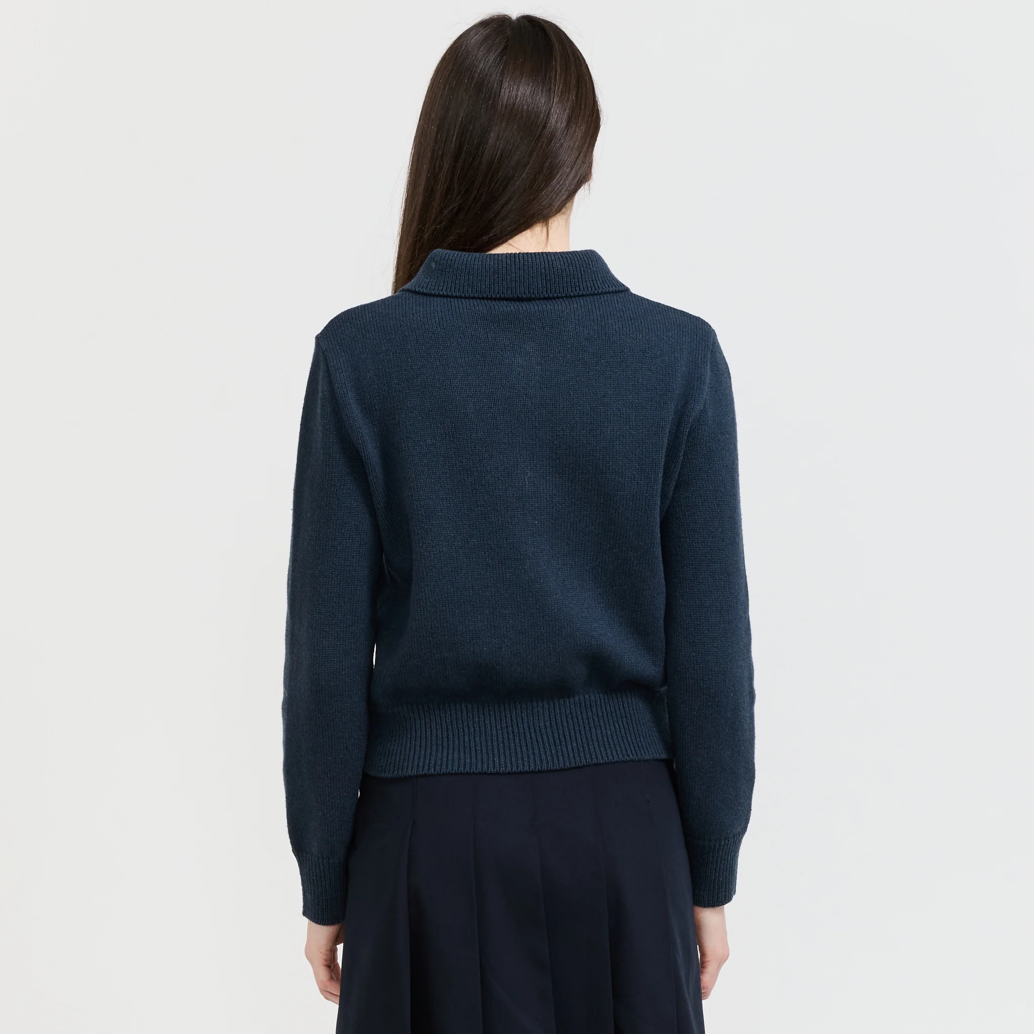 Marie Cardigan Dark Navy - Image 5