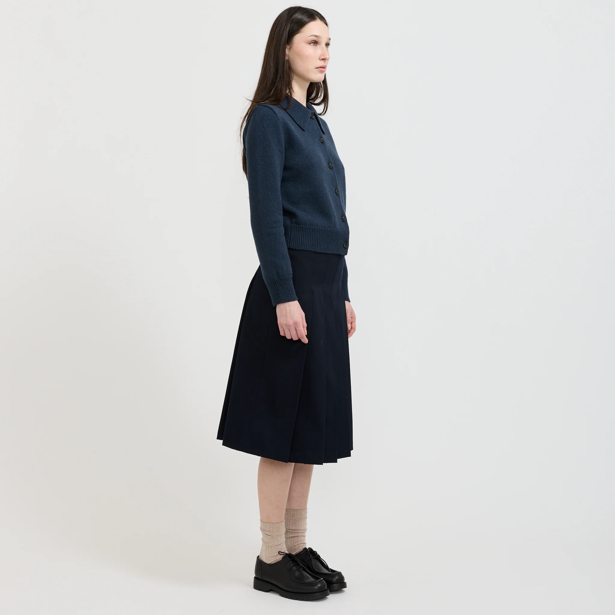 Marie Cardigan Dark Navy - Image 6