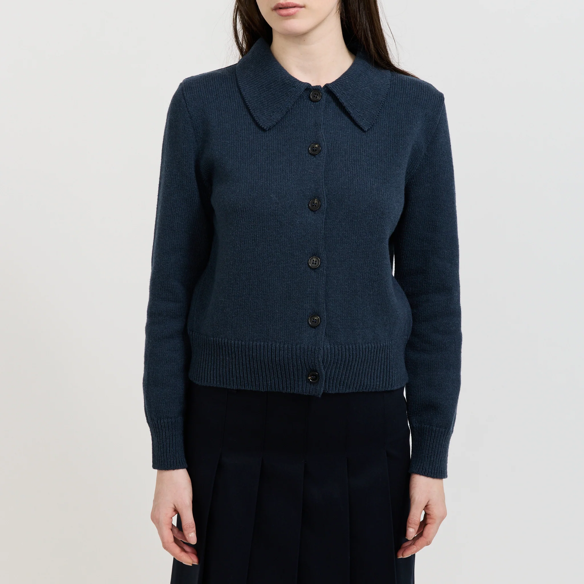 Marie Cardigan Dark Navy - Image 7