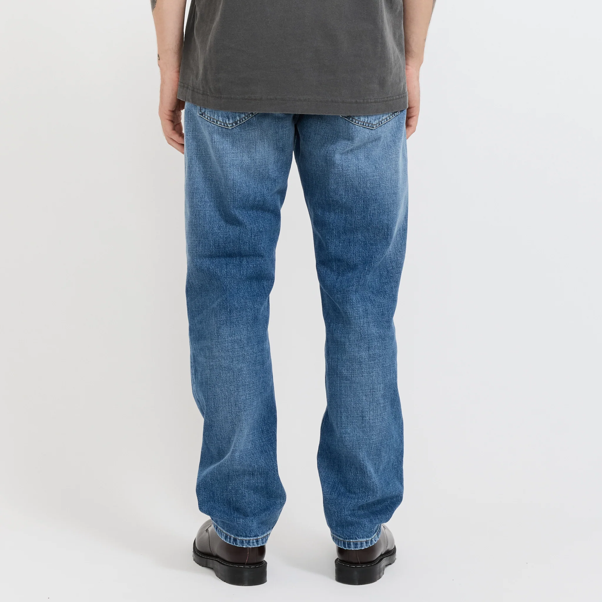 Marlow Pant Blue Worn Bleached - Image 4