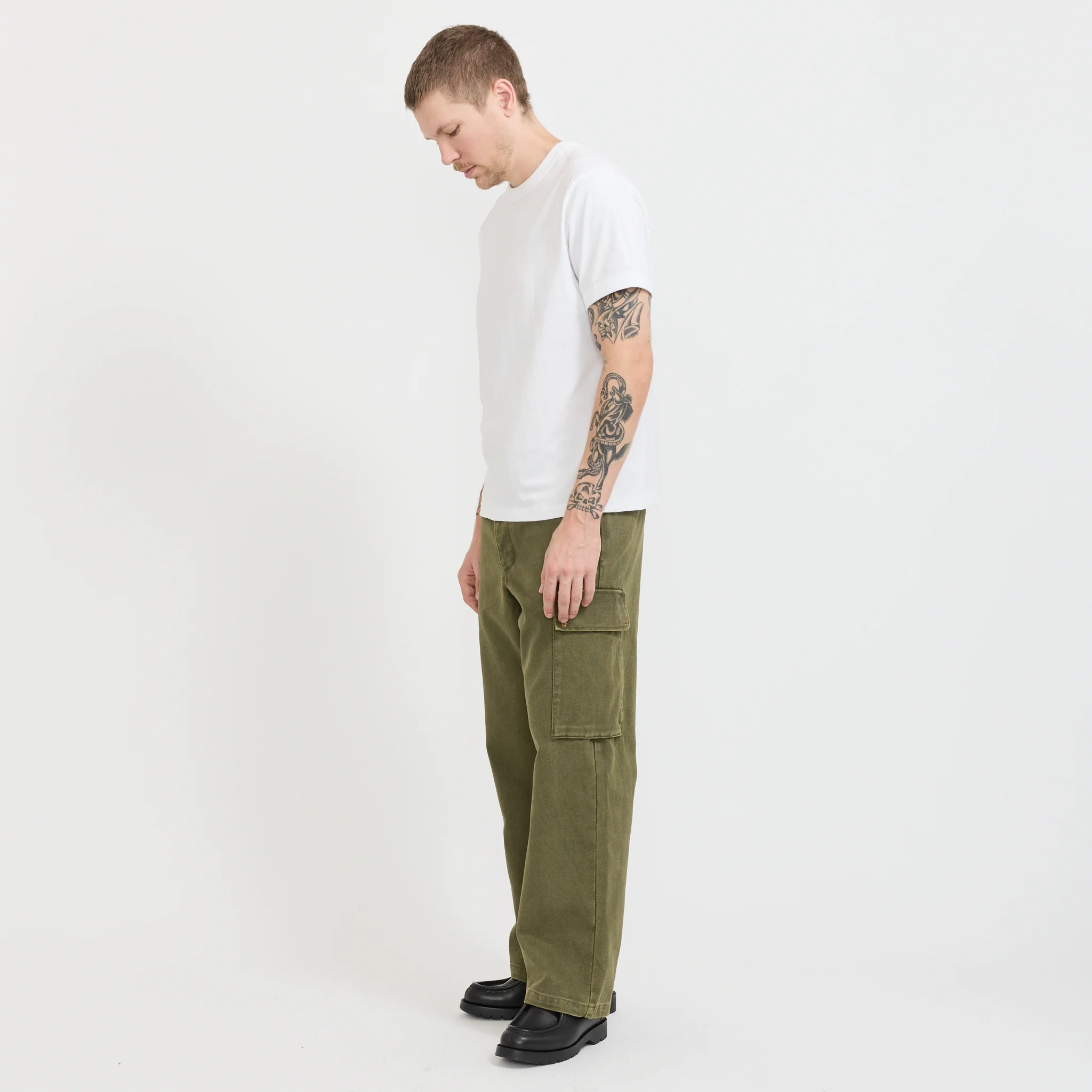 Marsh Pant Used Olive - Image 2