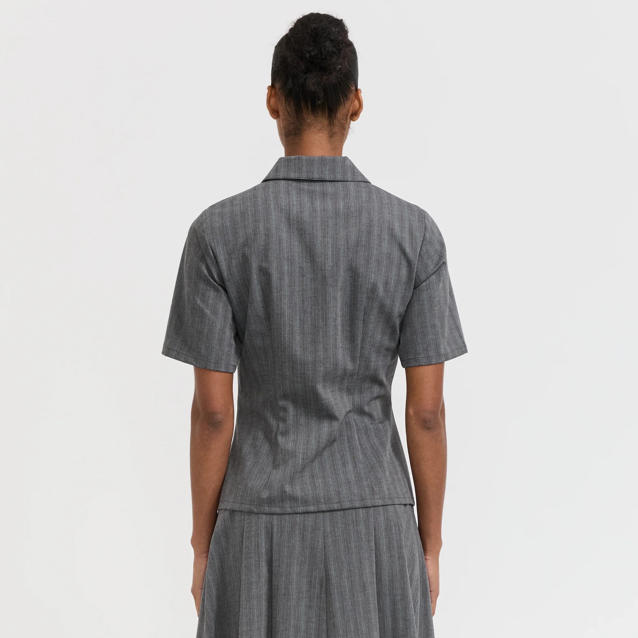 Merida Shirt Grey Stripes - Image 4