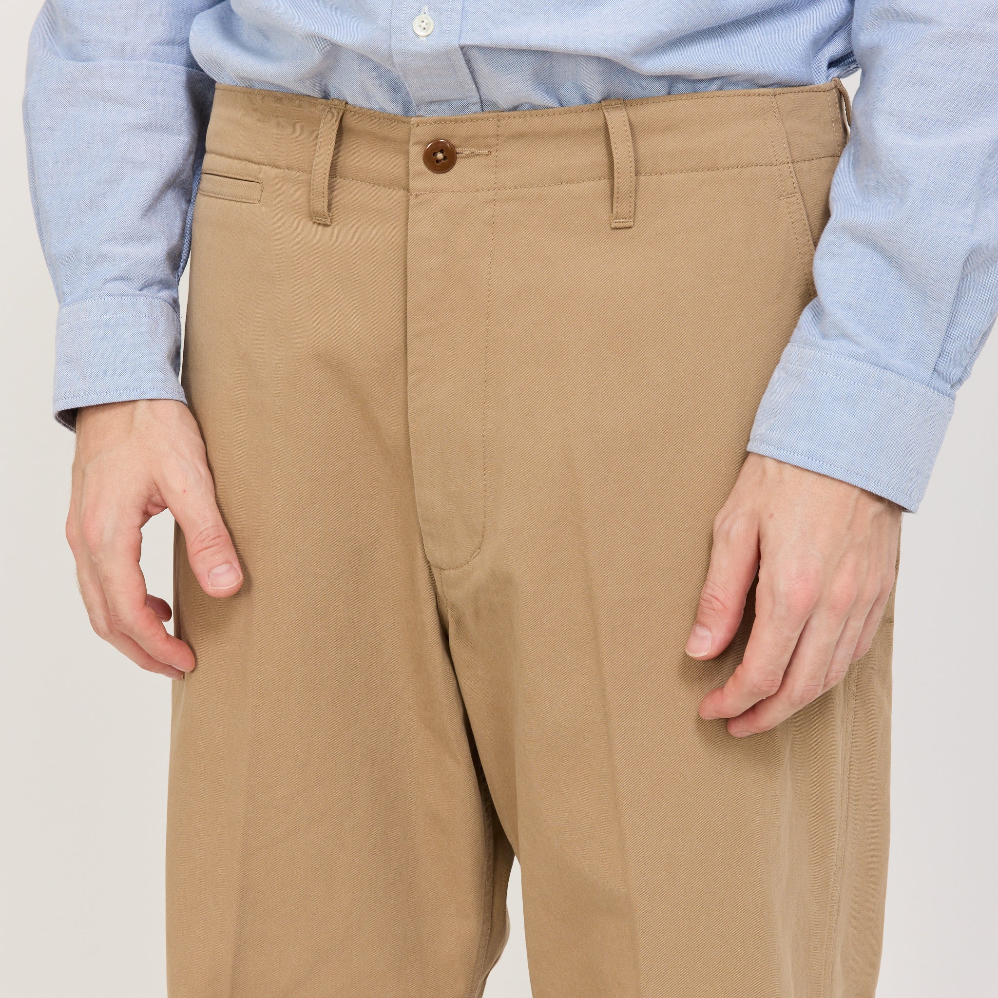 MIL Trousers Twill Khaki - Image 6