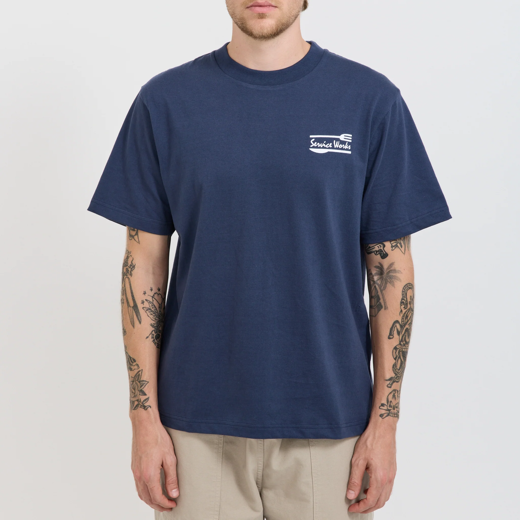 Milos Tee Navy - Image 5
