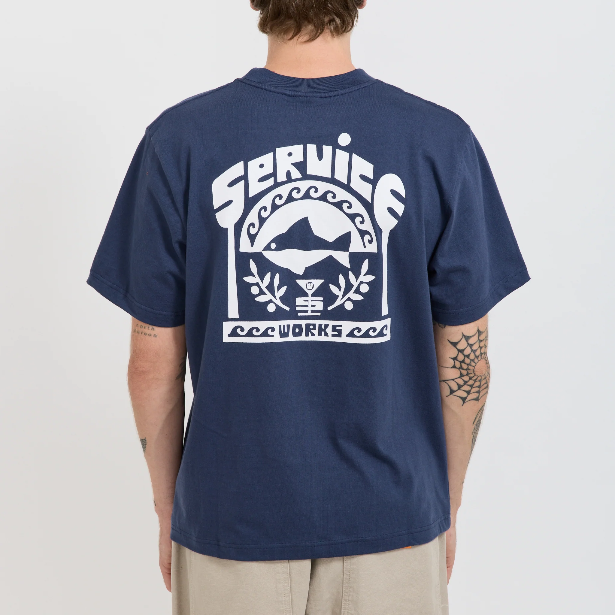 Milos Tee Navy - Image 6