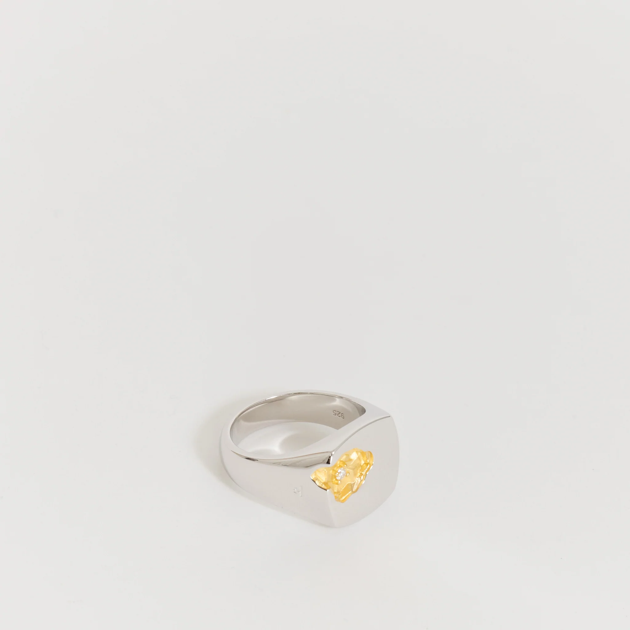 Mined Ring Diamond Large - Image 2