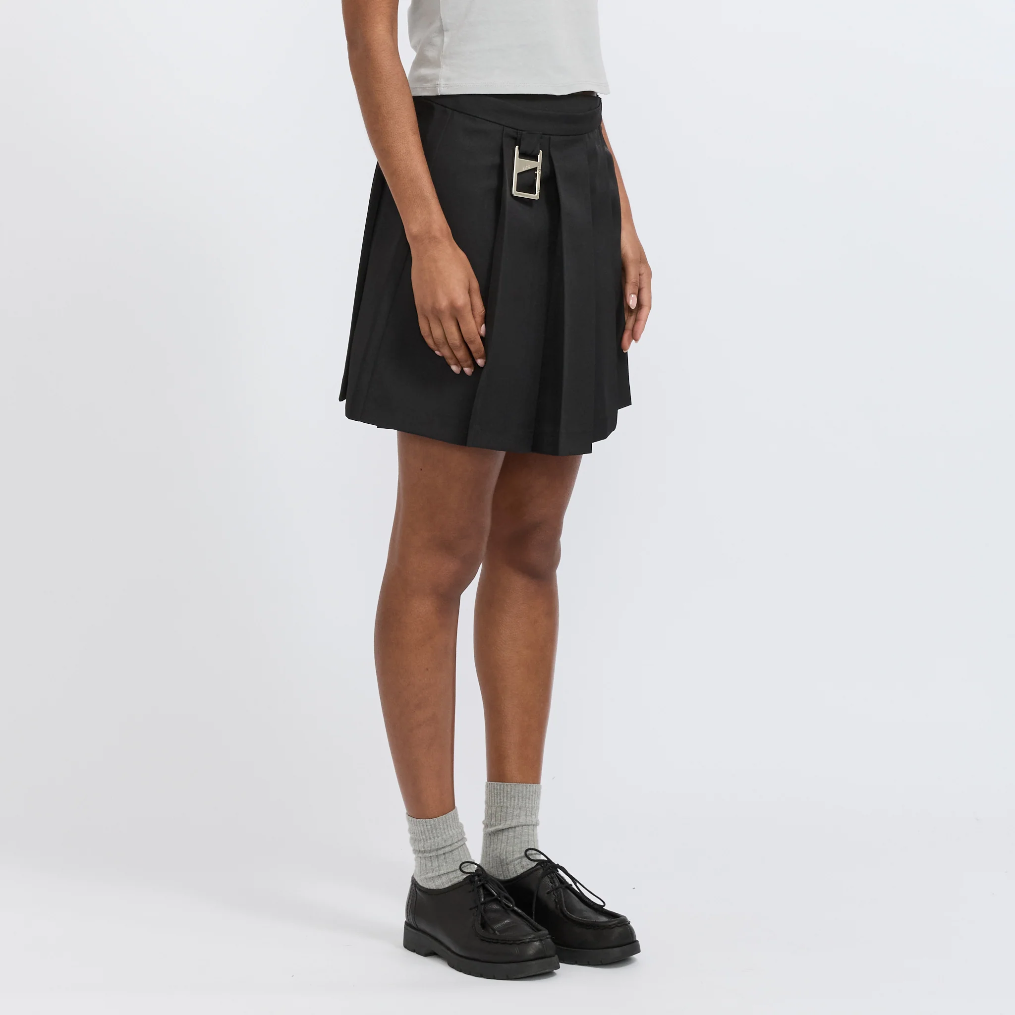 Mini Piece Skirt Black - Image 3