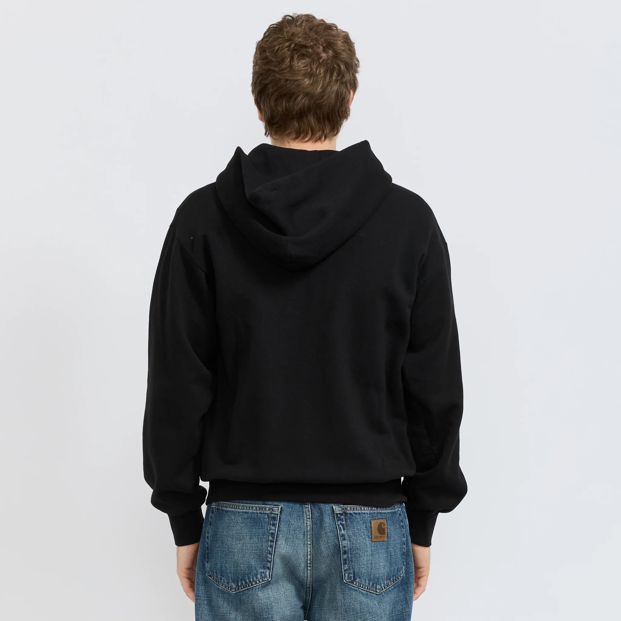 Mini Problemo Zip Hoodie Black - Image 4