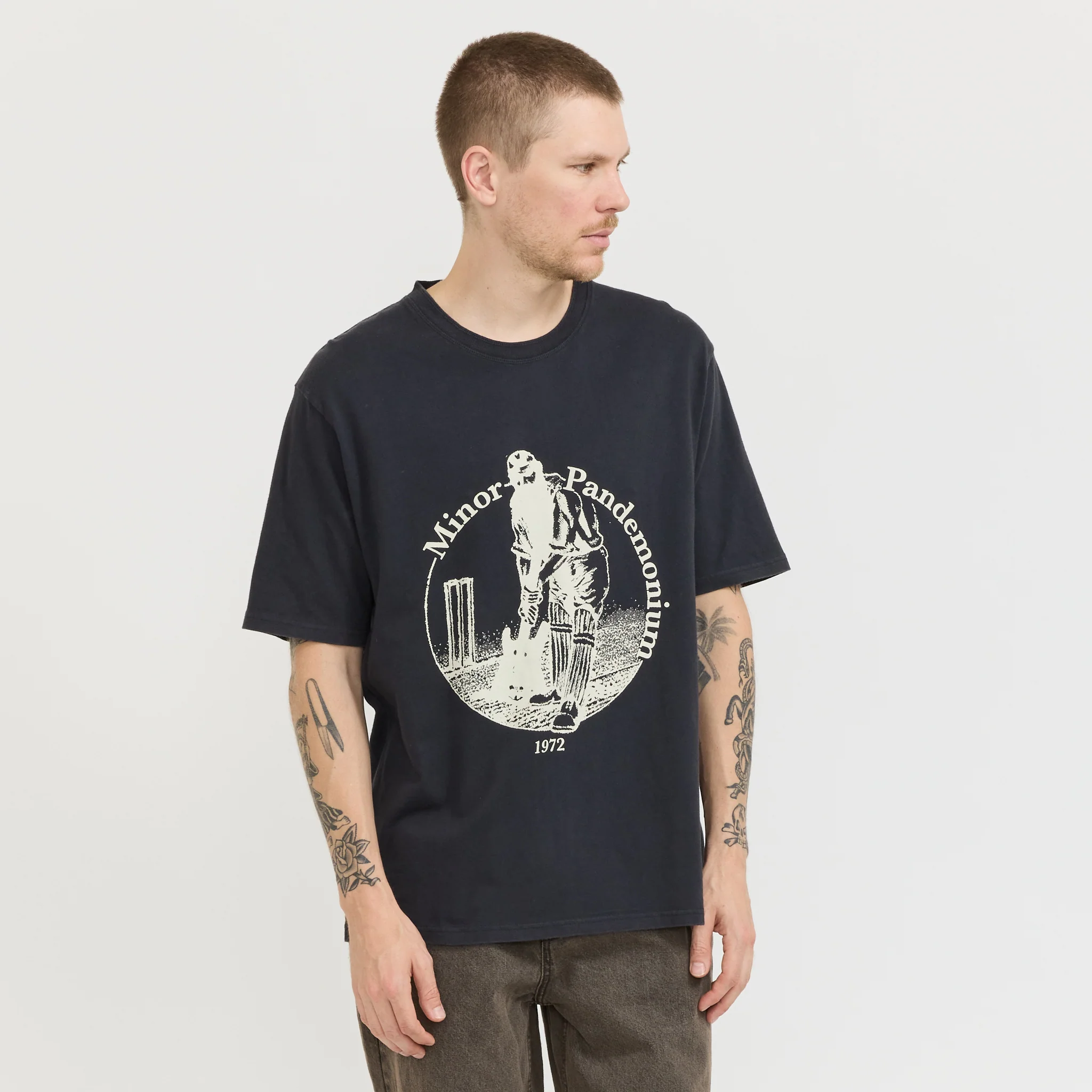 Minor Pandemonium World Tour Tee Vintage Black