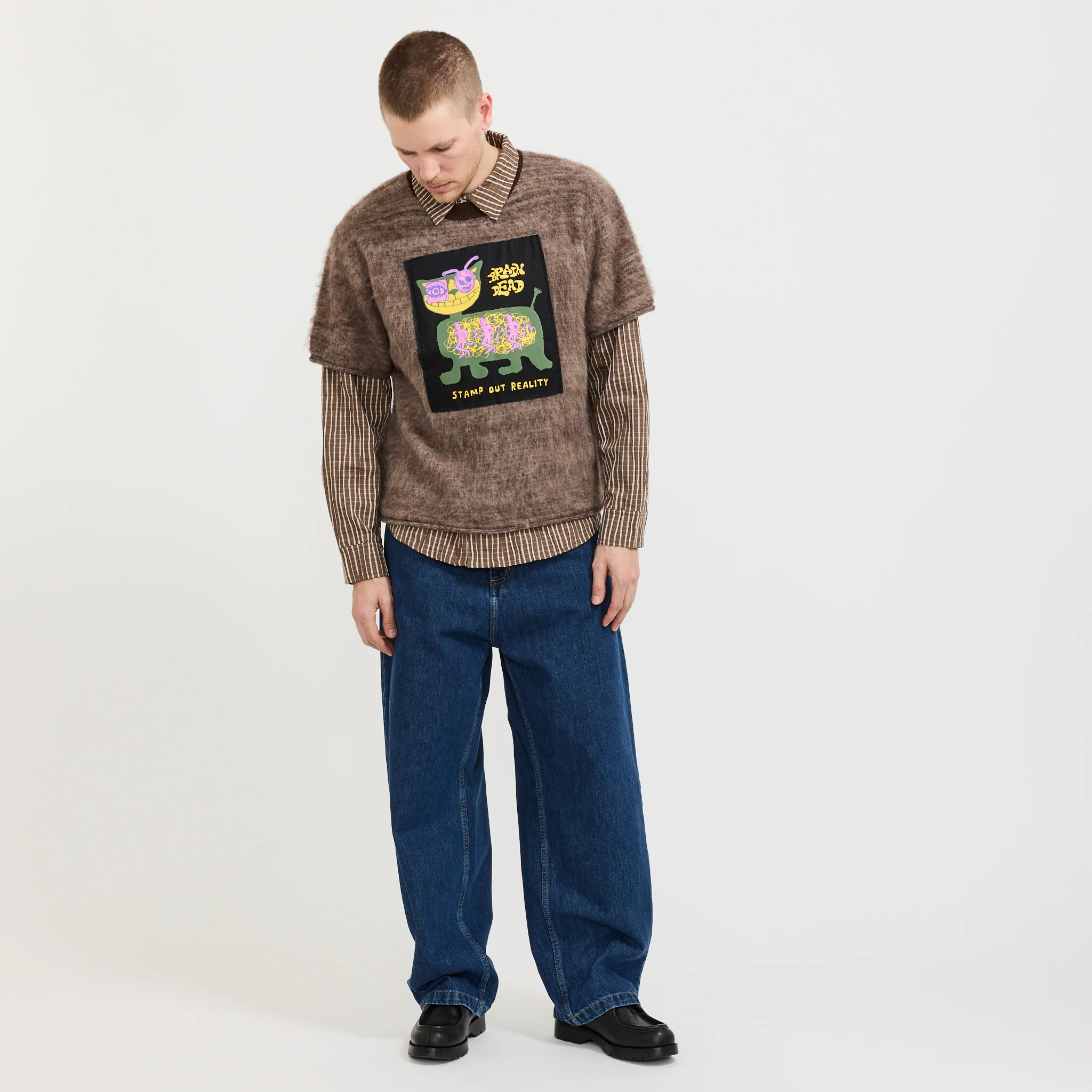 Minzie Short Sleeve Sweater Olive - Image 2