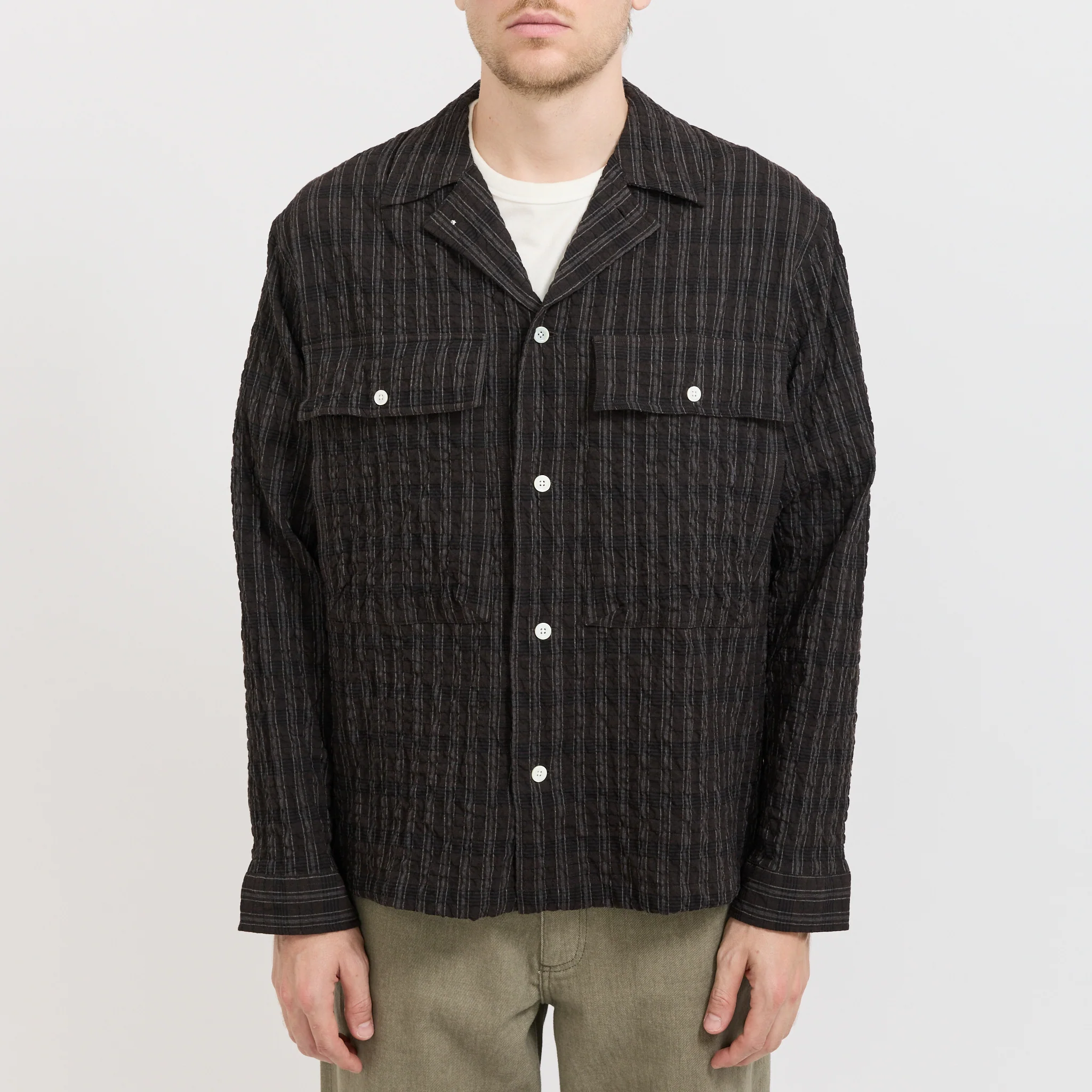 Mols Hunting Check Shirt Delicioso Brown - Image 5