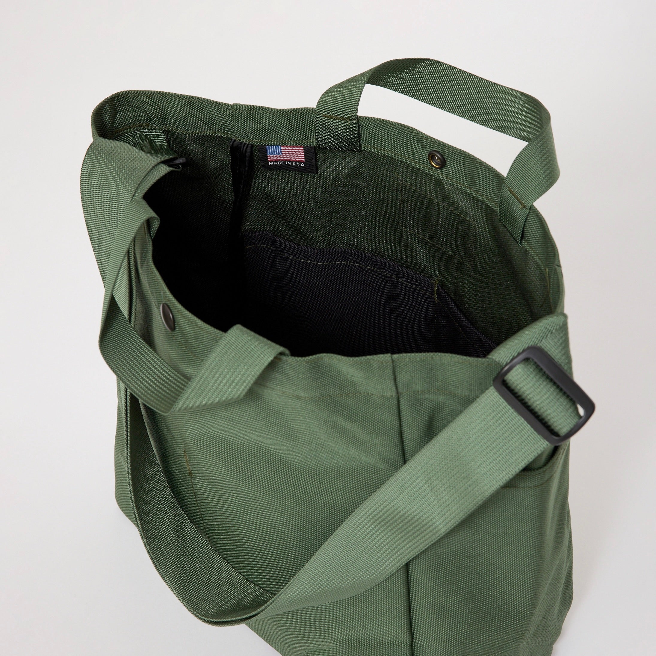 Multi-Pocket Bag Medium Olive - Image 4