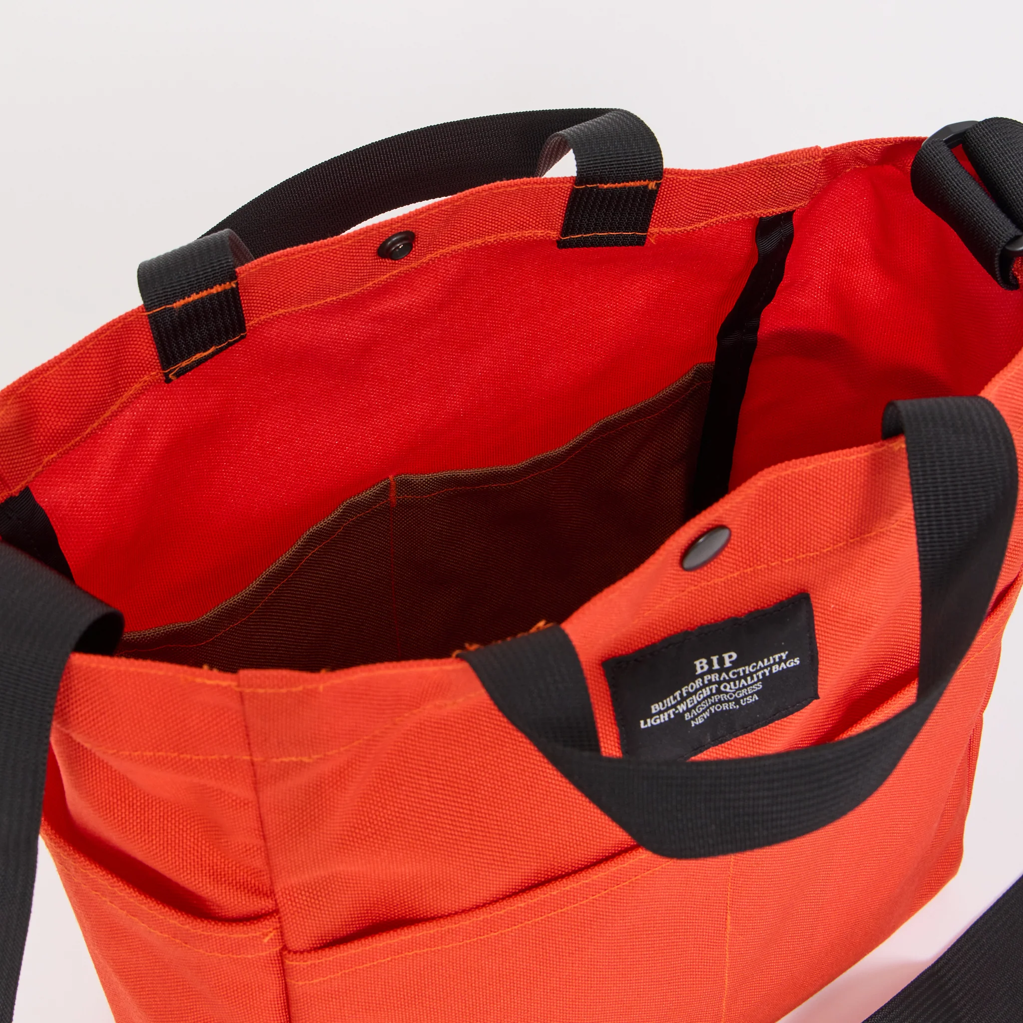 Multi-Pocket Bag Medium Reddish Orange - Image 5