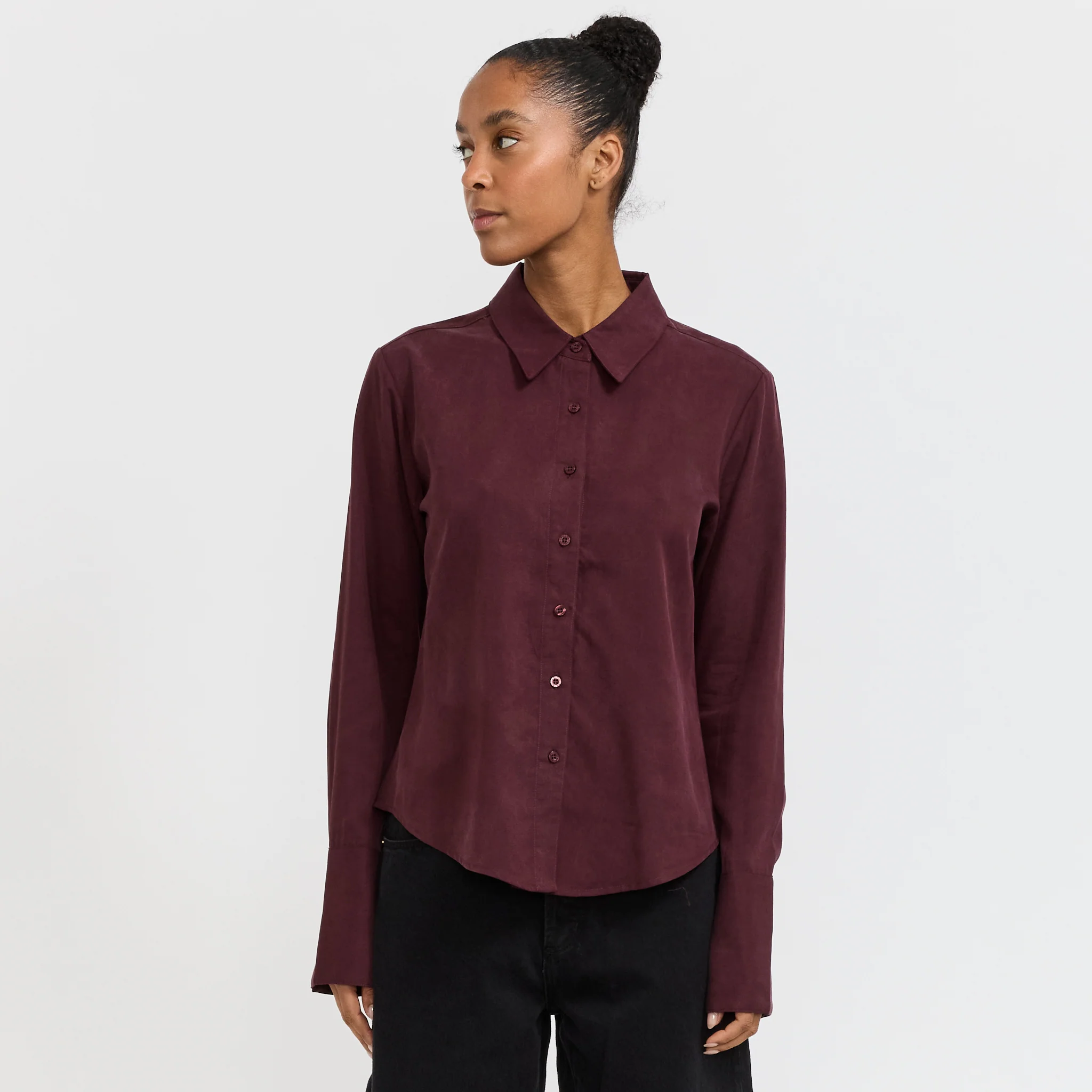 Muse Shirt Dark Cherry
