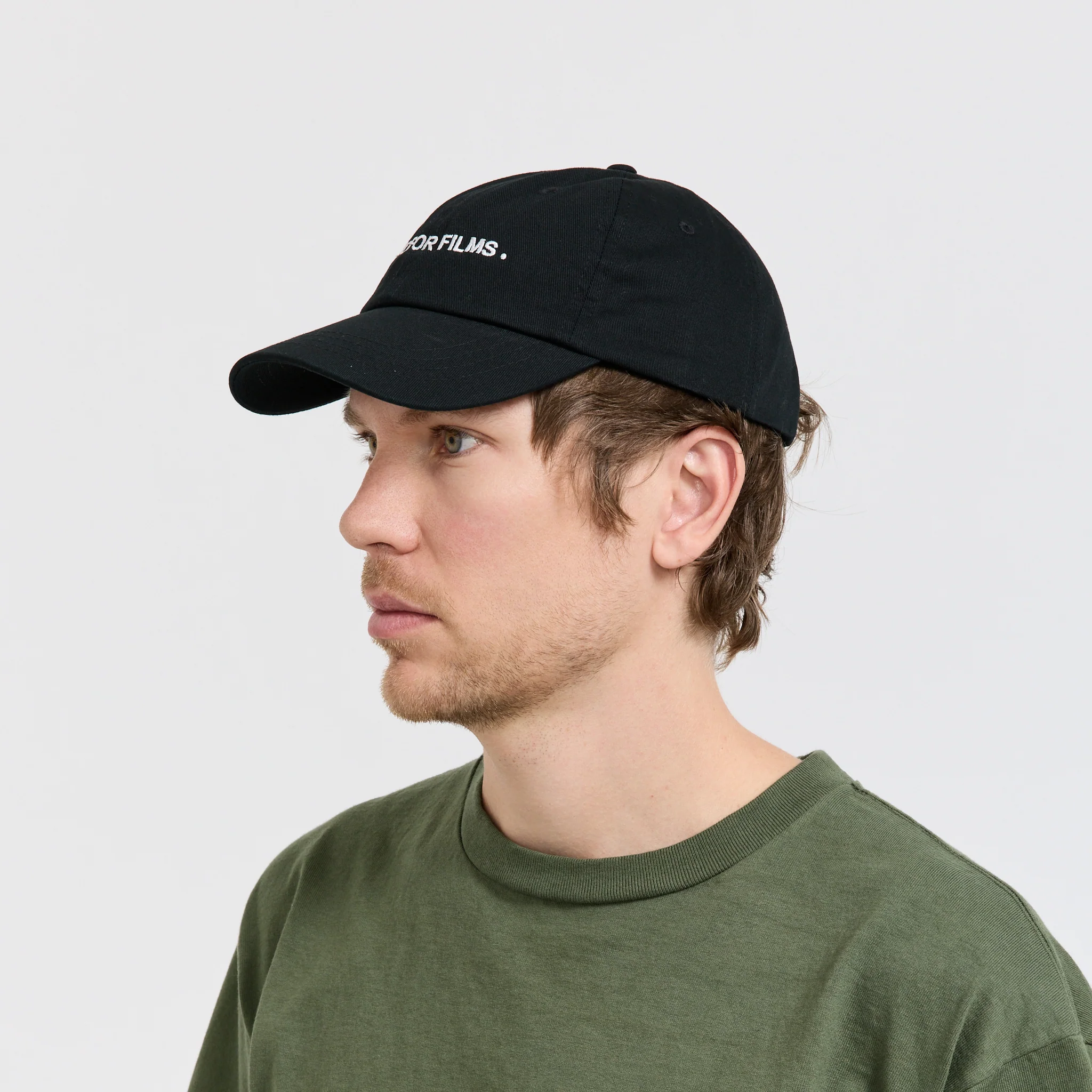 Music For Films Embroidered Cap Black - Image 5