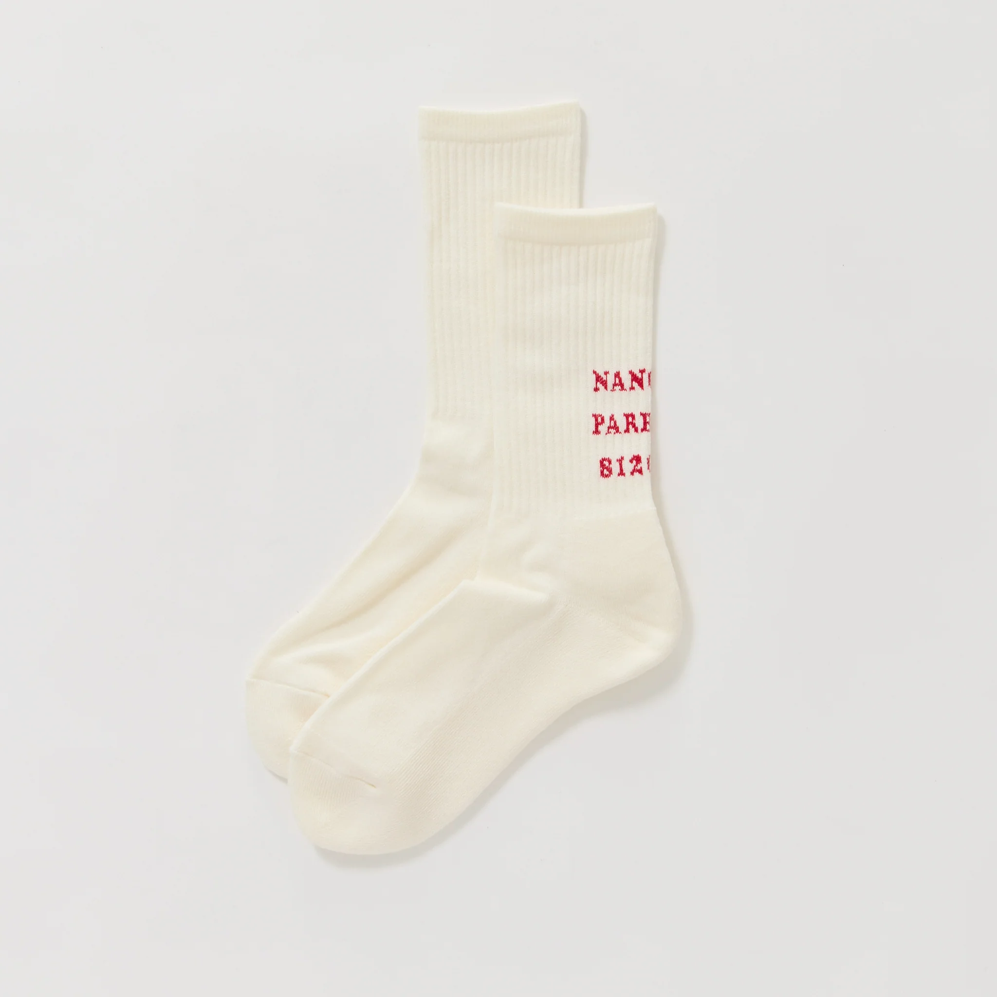 Nanga Parbat Colour Socks Off White