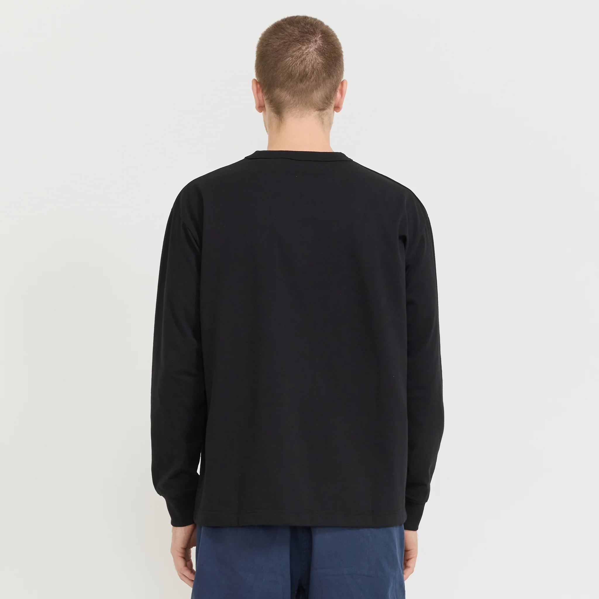Nanga x Ryuji Kamiyama L/S Tee Black - Image 4