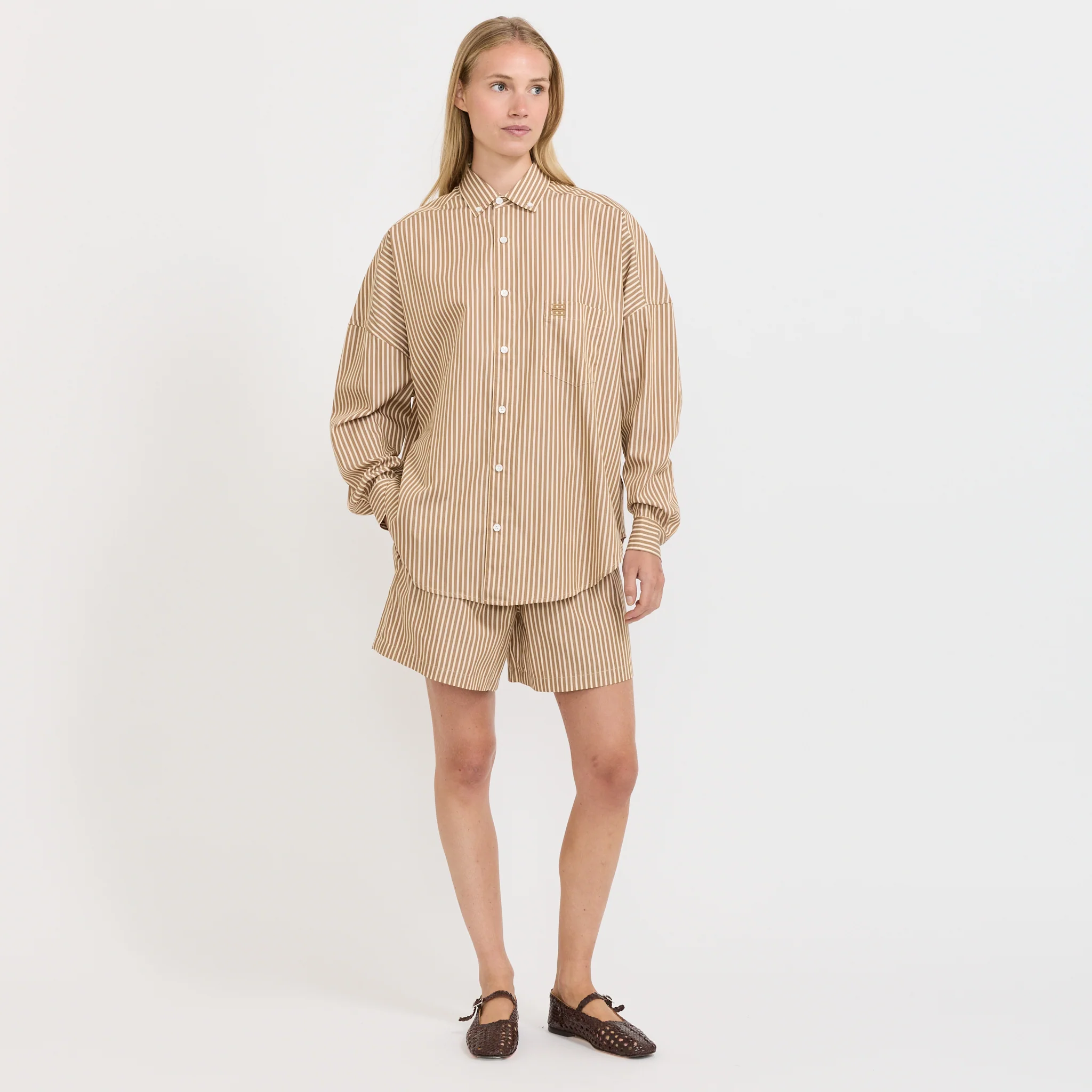 Nate Shirt Brown - Image 2
