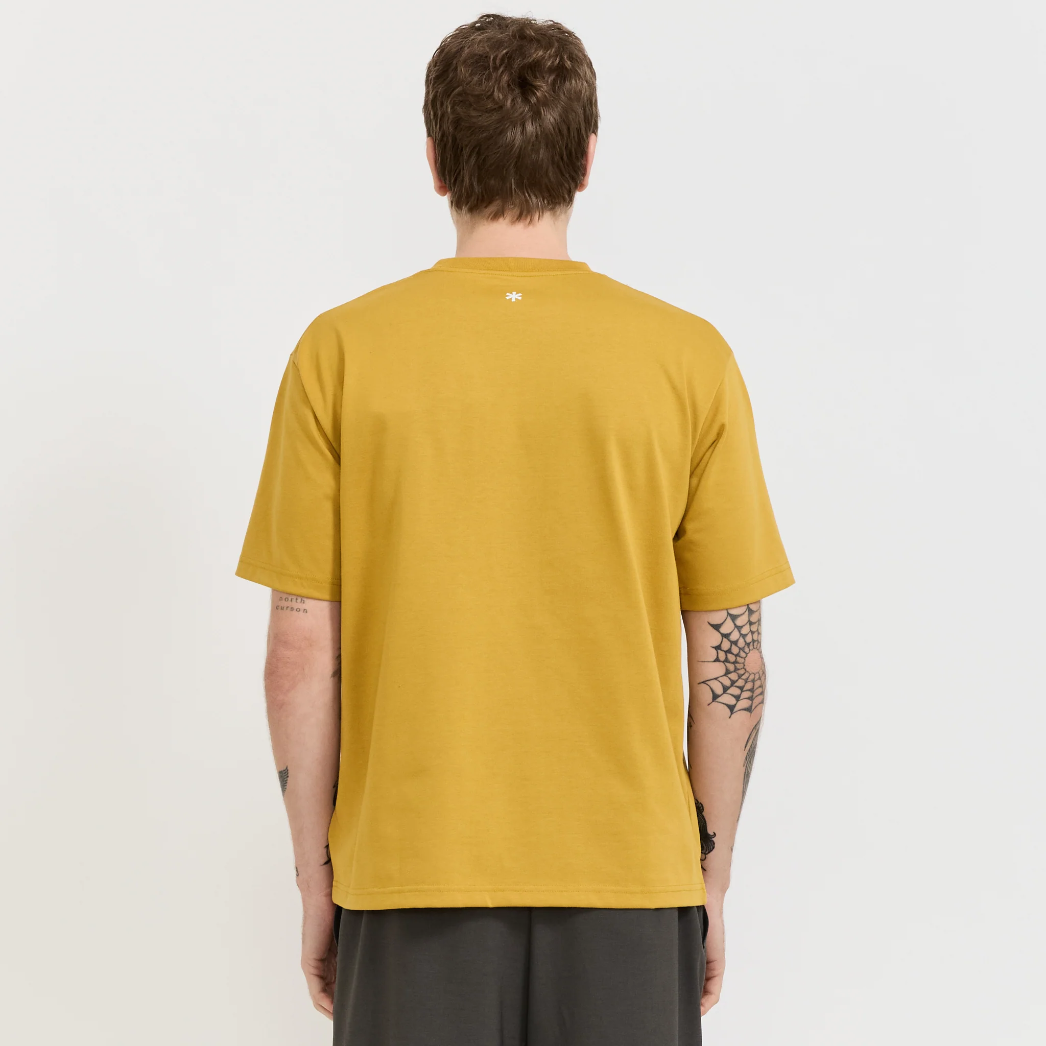 New Standard Square Logo T-Shirt Yellow - Image 3