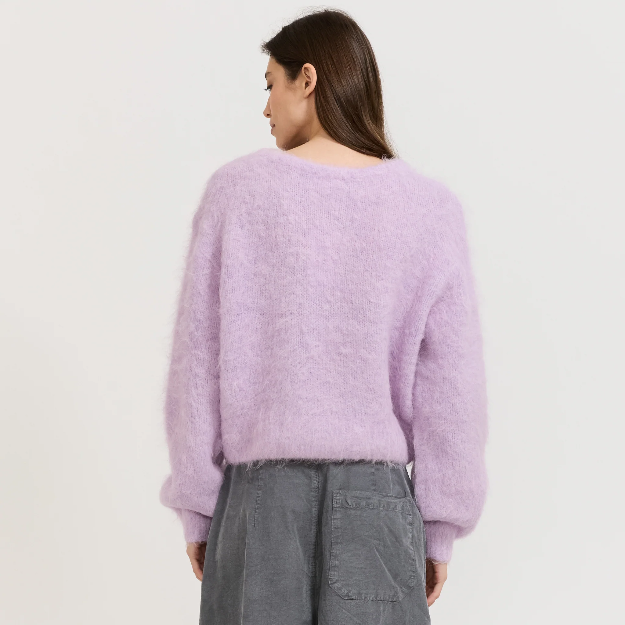 Niby Sweater Orchid Melange - Image 4