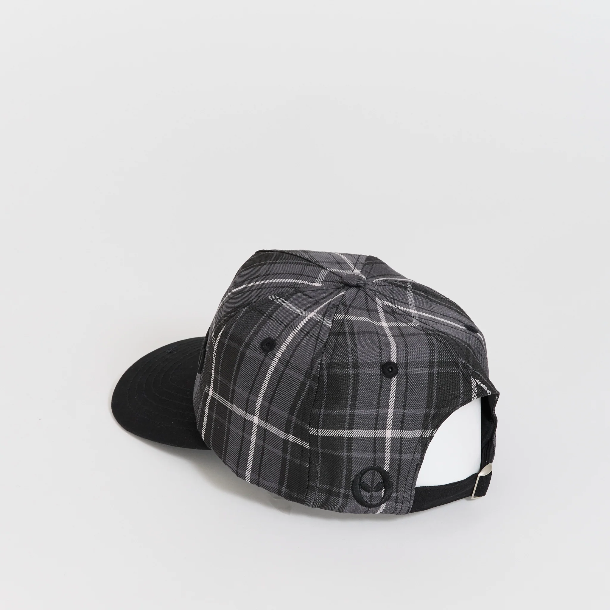 No Problemo Plaid Cap Black - Image 2