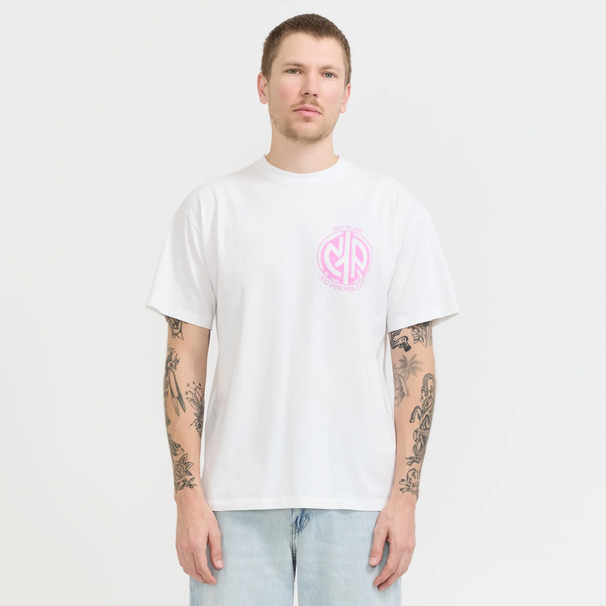 No War SS Tee White