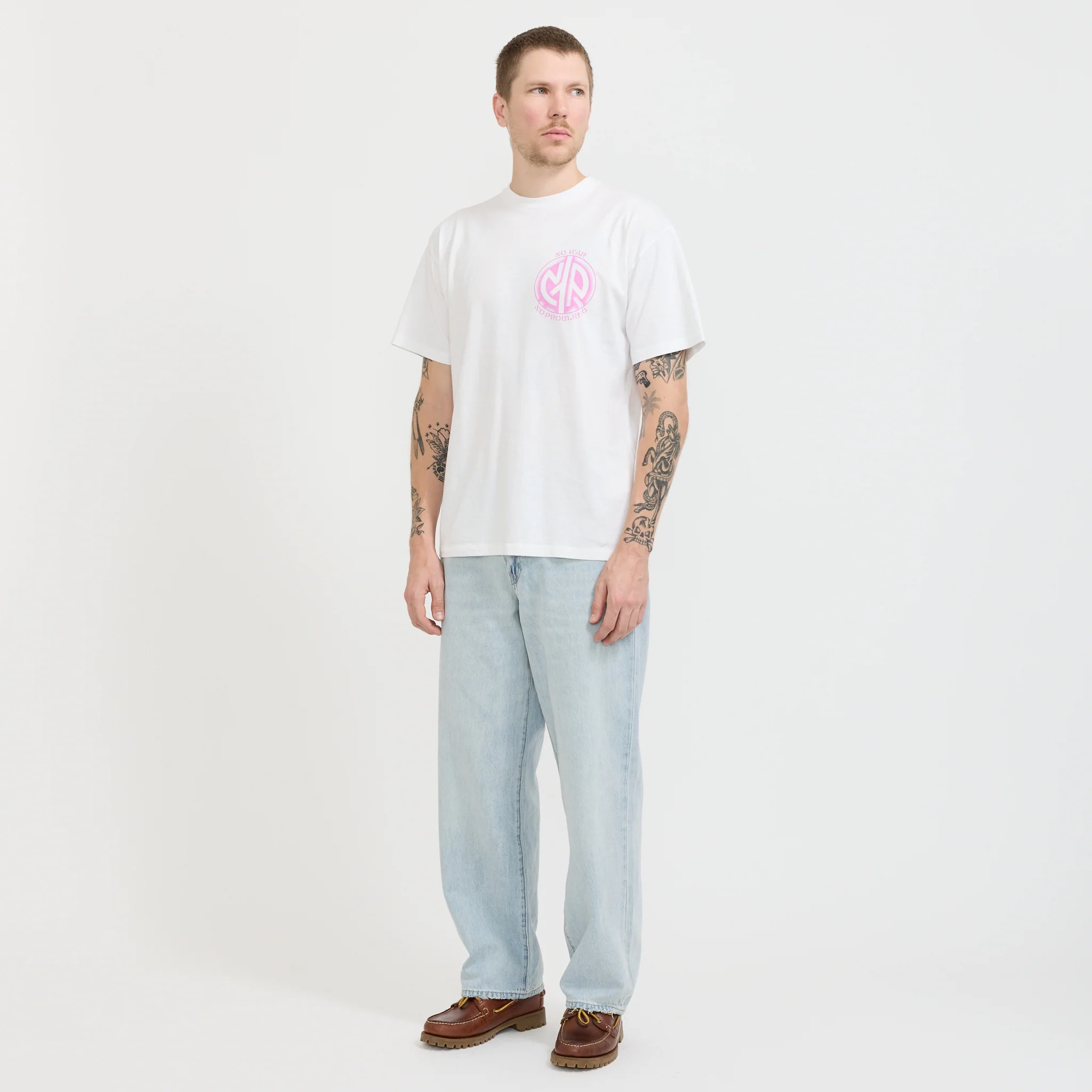 No War SS Tee White - Image 2