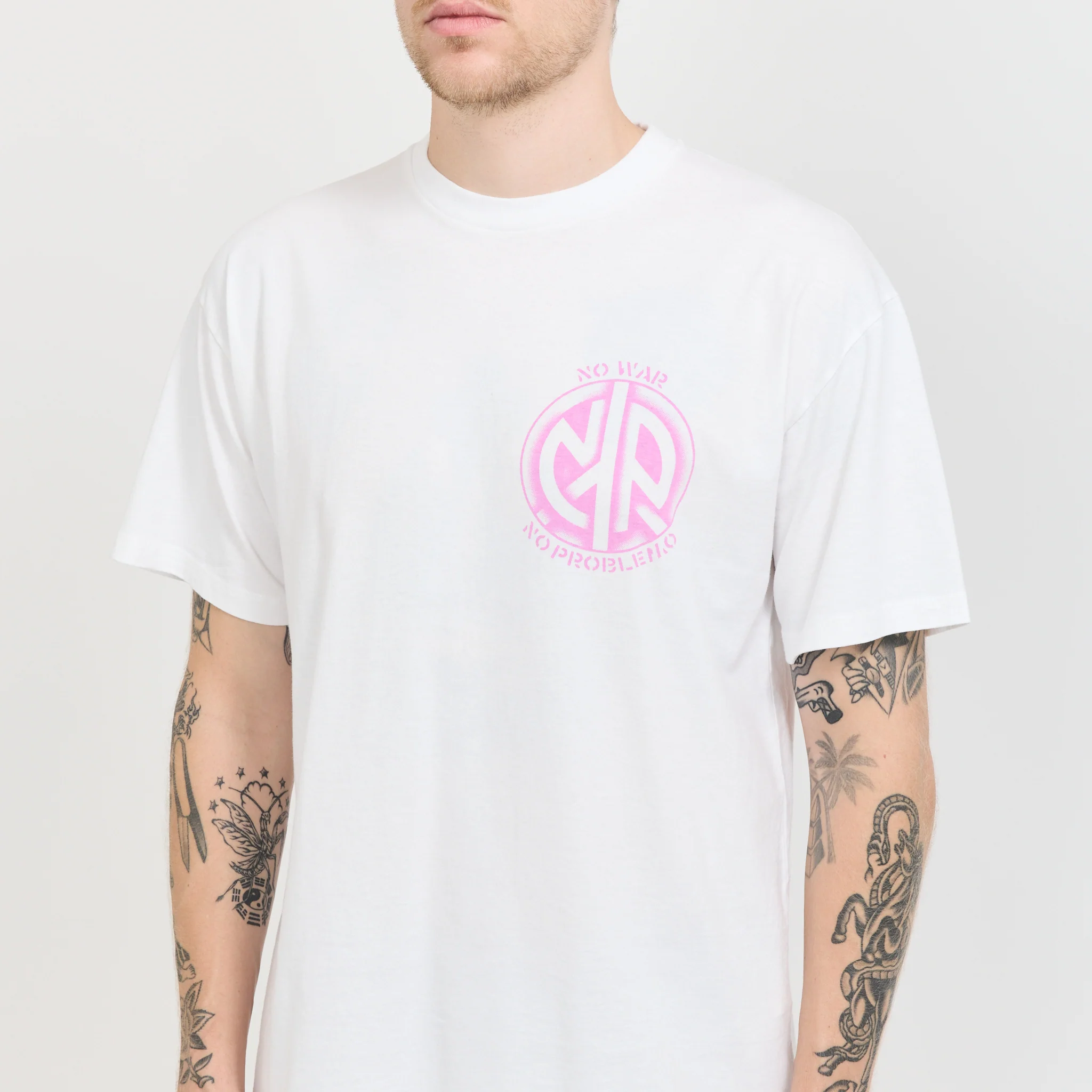 No War SS Tee White - Image 5