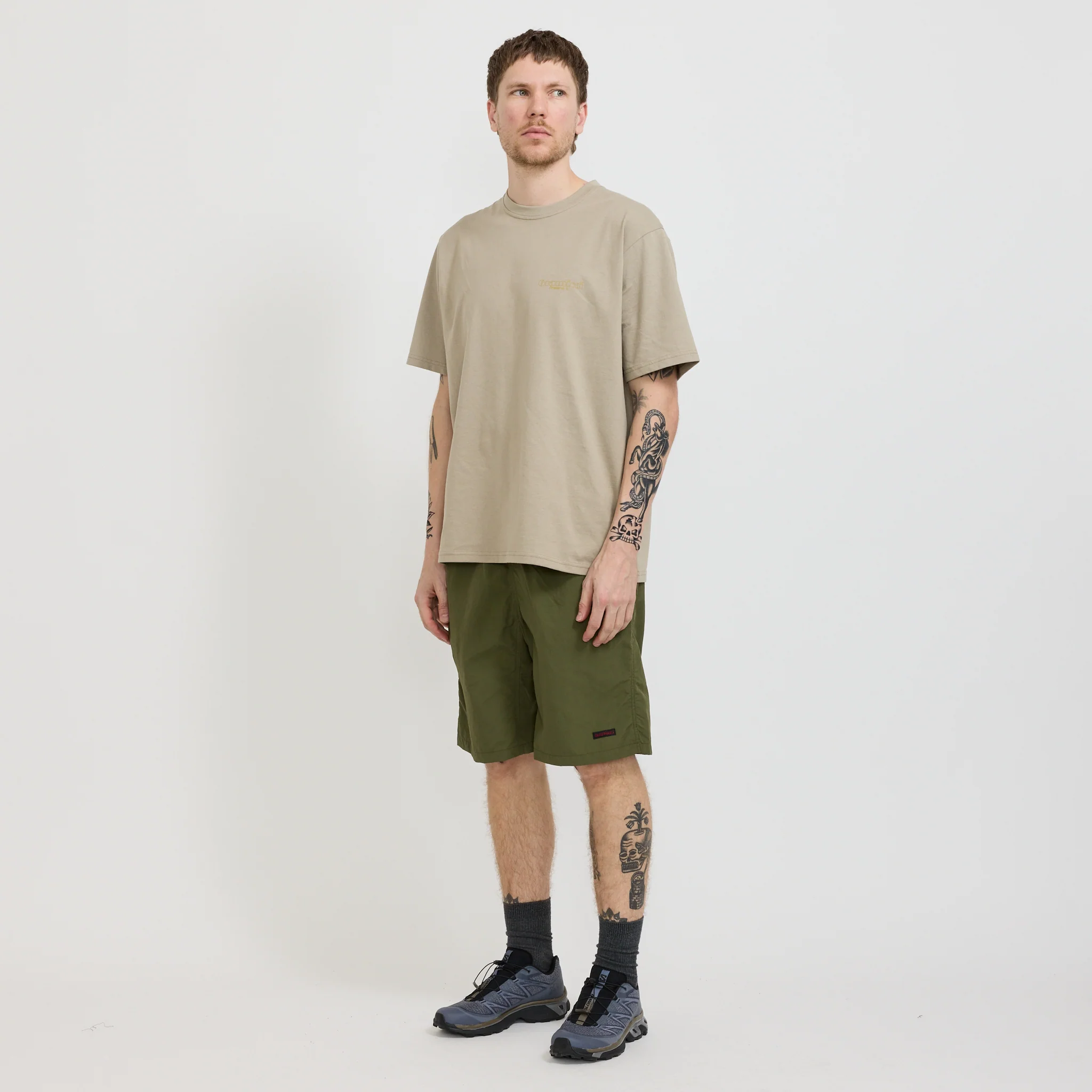 Nylon Packable G-Short Olive - Image 7