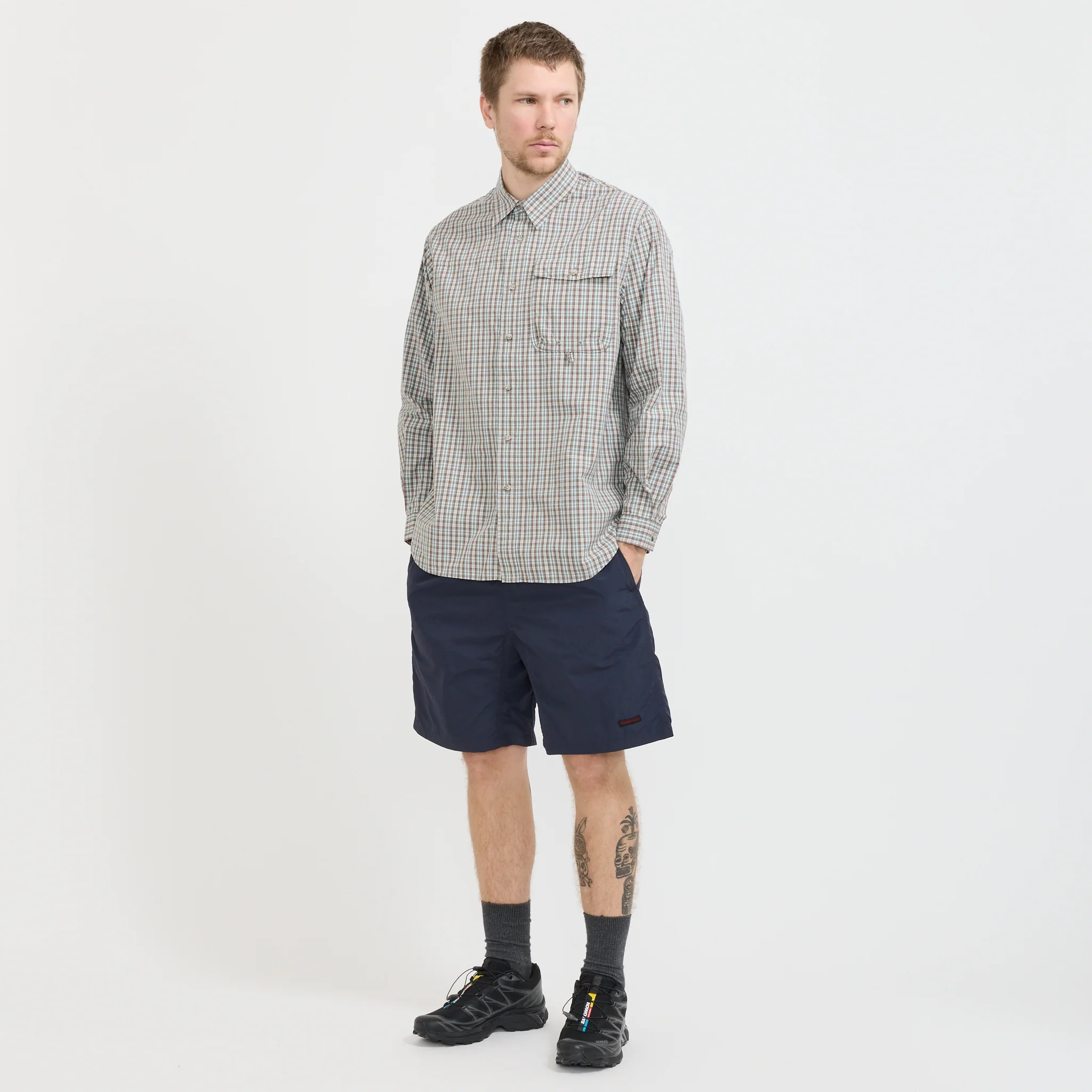 Nylon Reef Short British Navy - Image 2