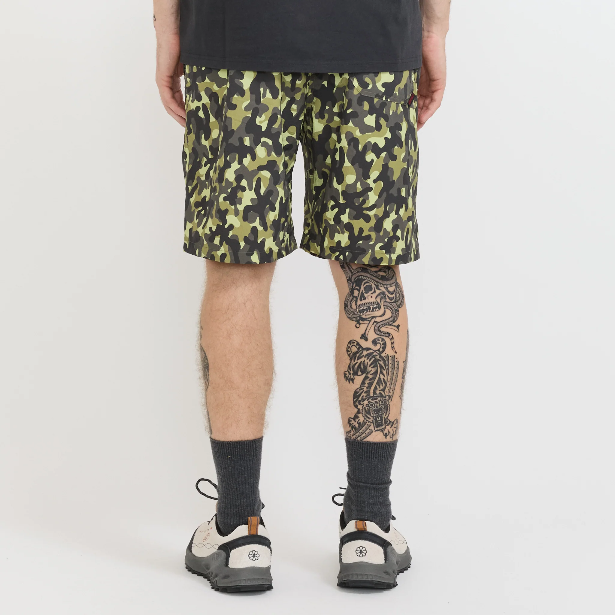 Nylon Reef Short Olive Camo - Image 4