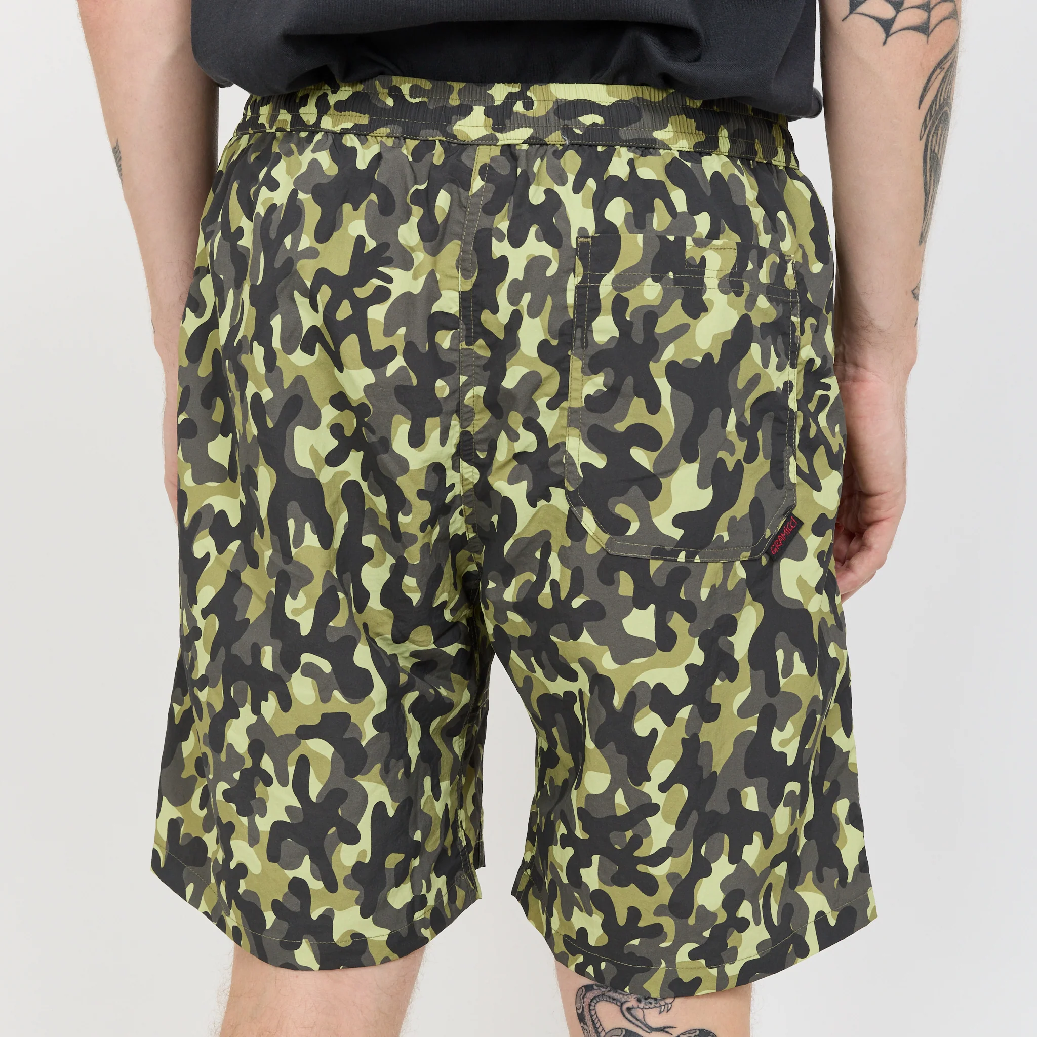 Nylon Reef Short Olive Camo - Image 6