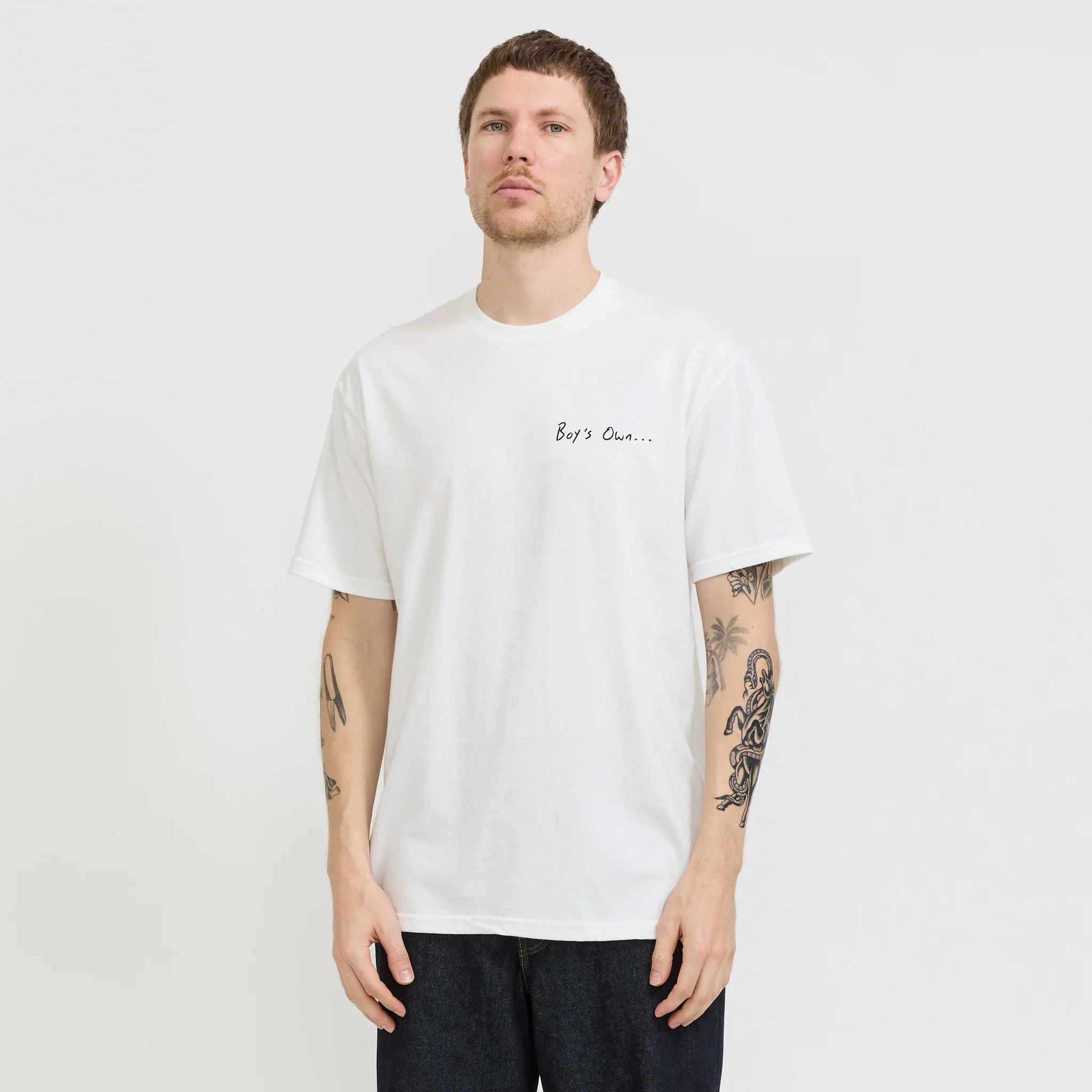 Oakey And Noise T-Shirt White - Image 2