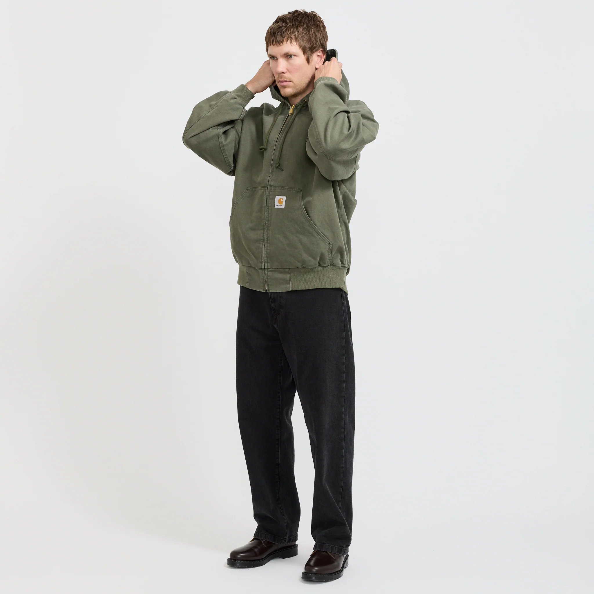 OG Active Jacket Leaf Stone Canvas - Image 8